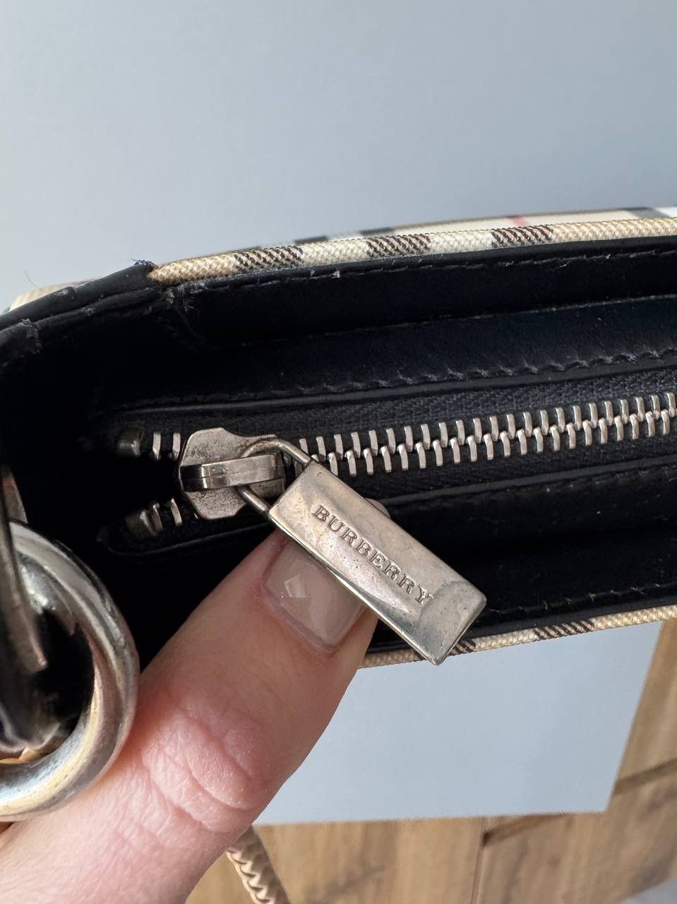 Burberry × Vintage Vintage Burberry Novacheck Shoulder bags Handbag Size ONE SIZE - 8 Thumbnail