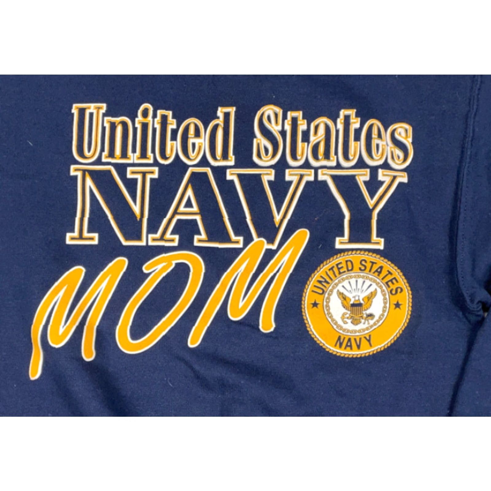 Soffe Soffe United States Navy Mom Sweatshirt Shirt Adult Small Blue 90s Retro Military Casual Womens Size S / US 4 / IT 40 - 2 Thumbnail