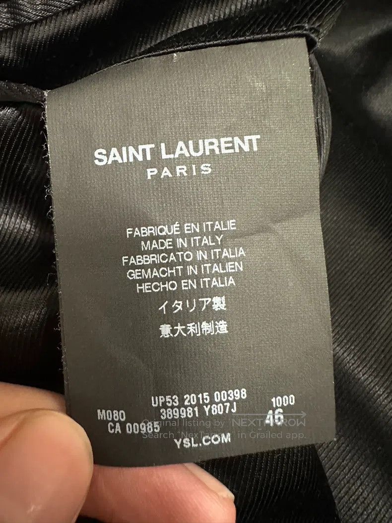 Saint Laurent Paris Saint Laurent Paris Leopard Print Wool Coat Size US S / EU 44-46 / 1 - 3 Thumbnail