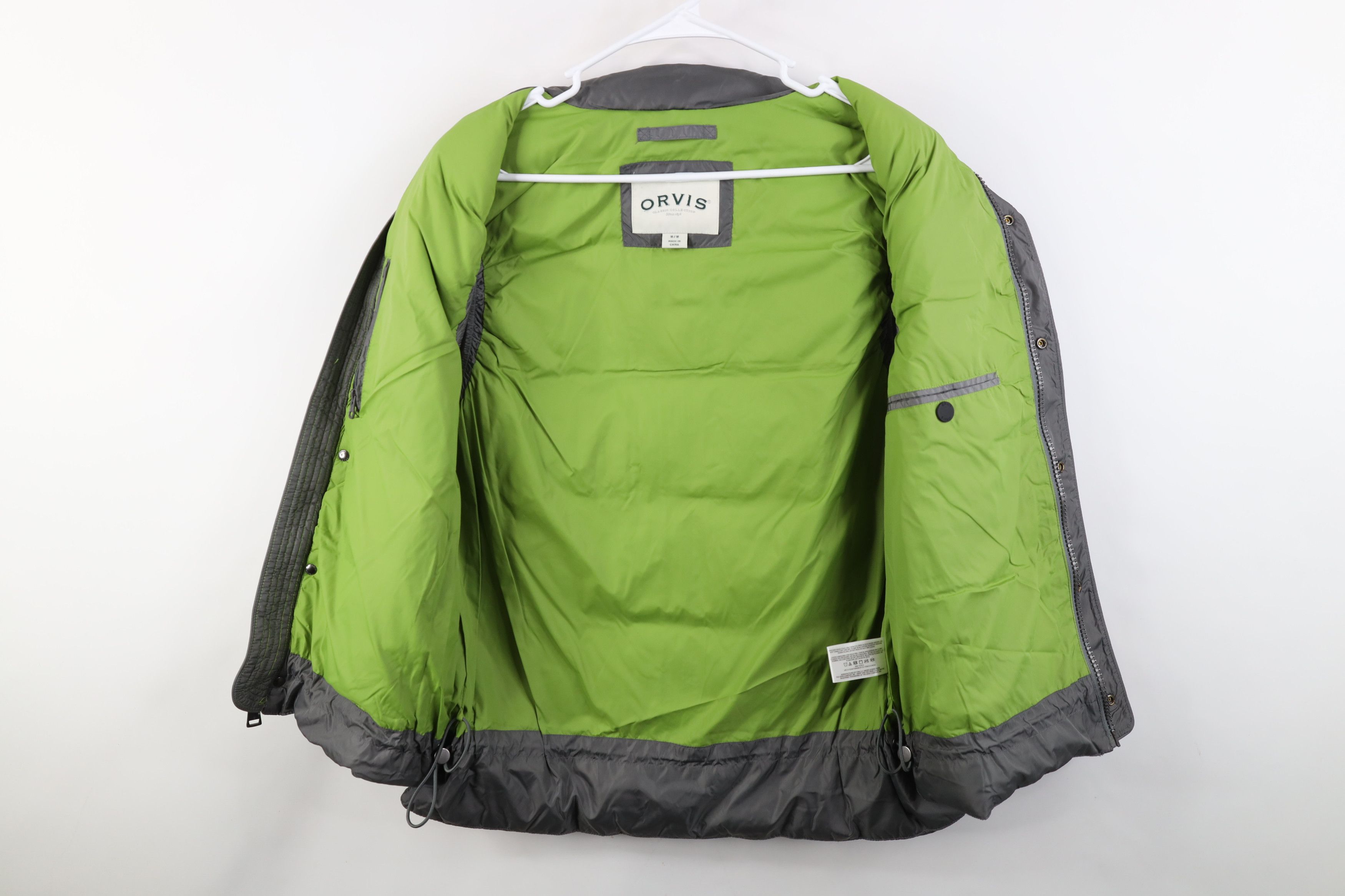 Orvis Vintage Y2K Orvis Hiking Duck Down Puffer Vest Jacket Gray Size US M / EU 48-50 / 2 - 12 Thumbnail
