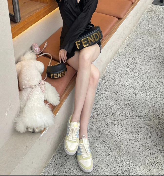 Fendi Fendi Match Yellow Sneakers 42 99 New Size US 9 / EU 42 - 8 Thumbnail