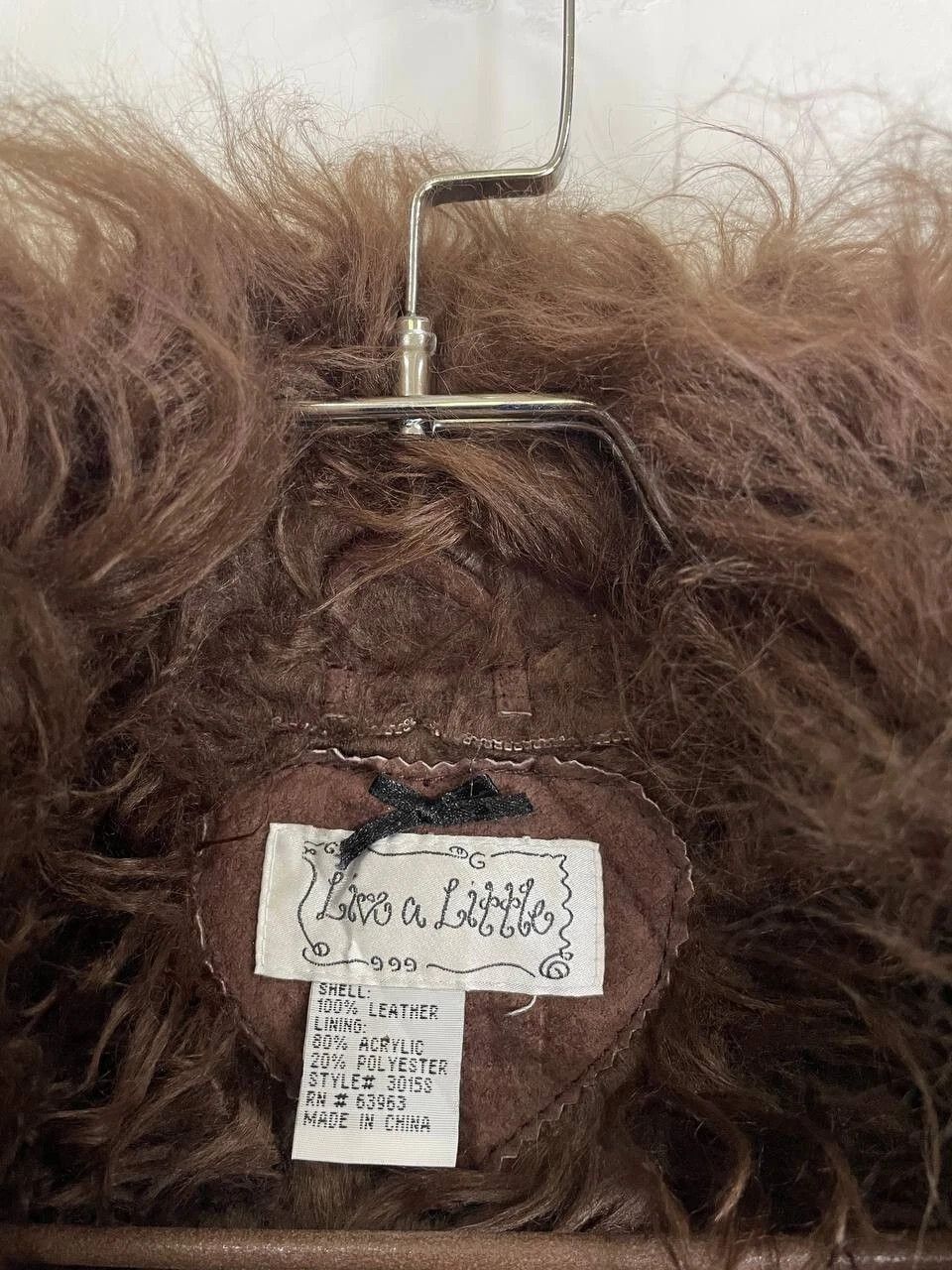 If Six Was Nine × Japanese Brand × Le Grande Bleu (L.G.B.) Vintage 00s Shearling Leather Vest Fur Boho Style Size M / US 6-8 / IT 42-44 - 3 Thumbnail