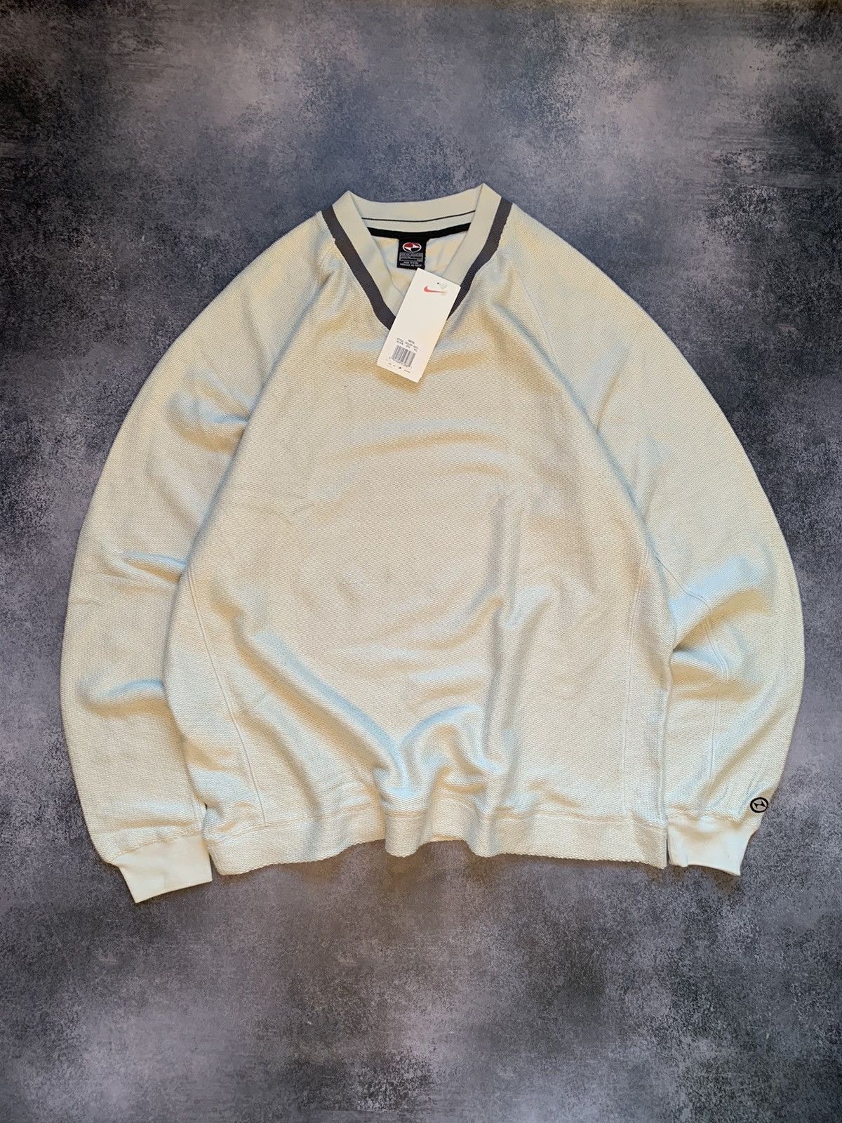 Nike × Vintage Vintage nike knit sweater y2k Size US XXL / EU 58 / 5 - 1 Thumbnail