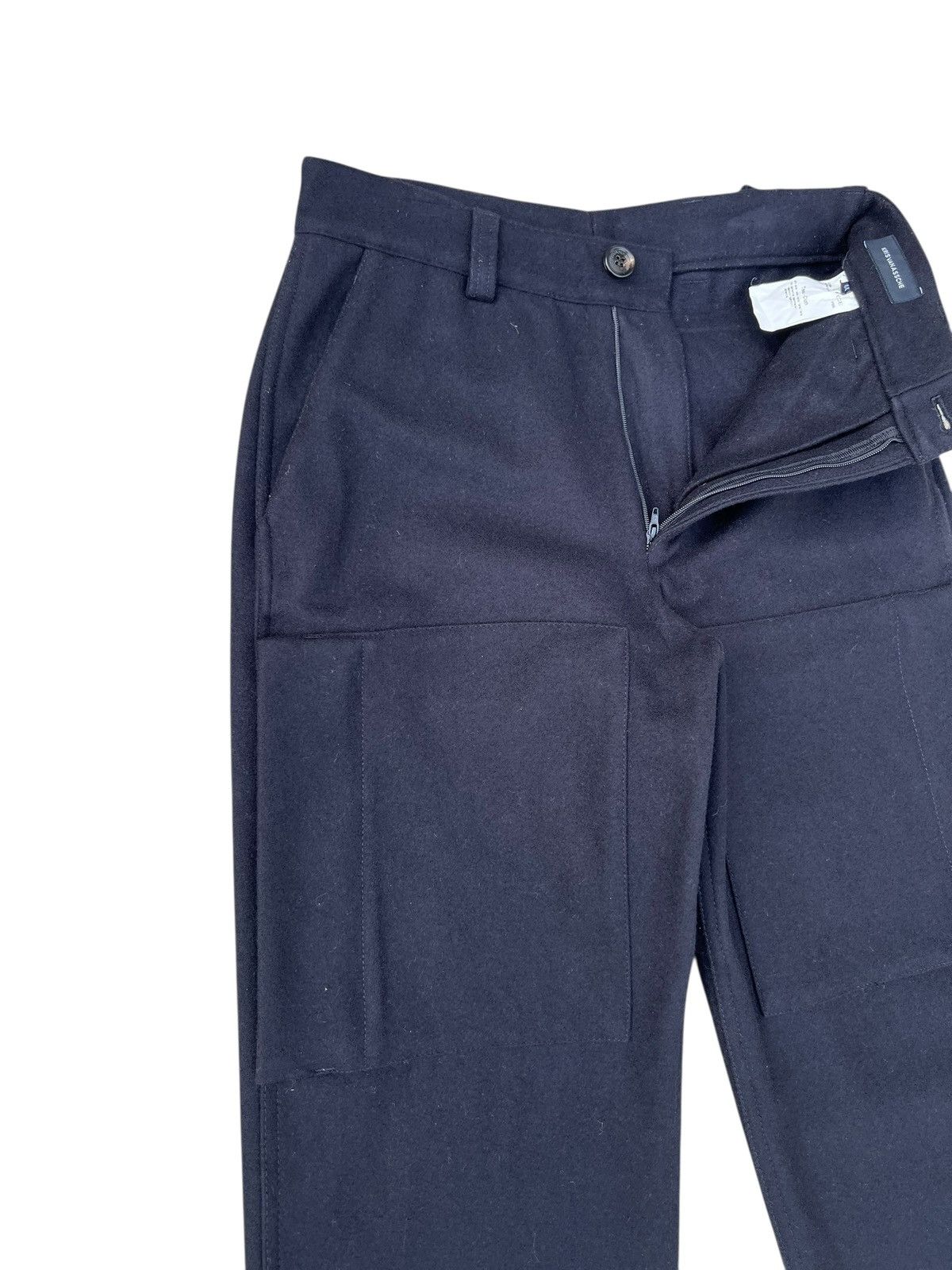 Kris Van Assche Kris Van Assche Gabardine Wool Cashmere Cargo Cropped Pant Size US 29 - 9 Thumbnail