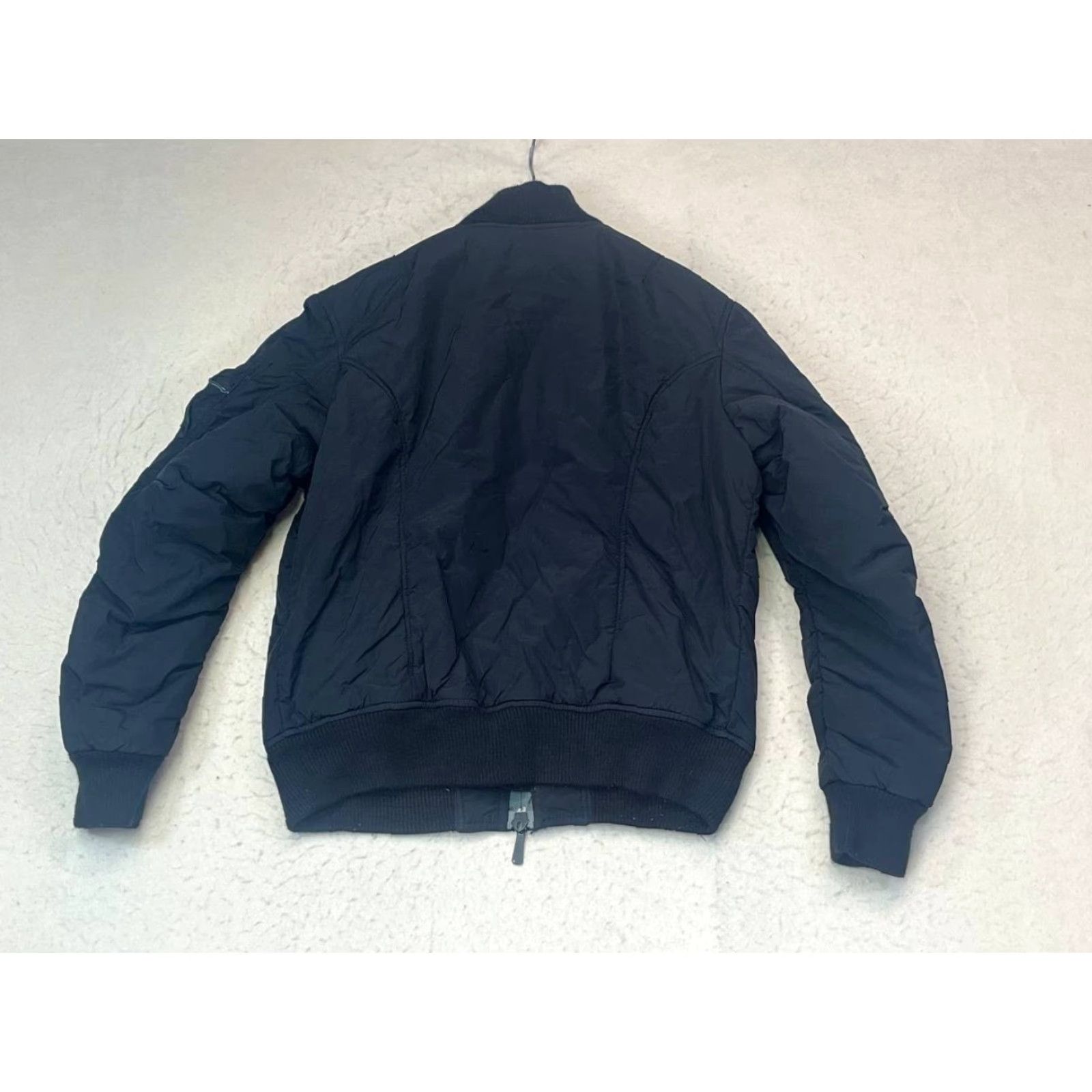 Diesel Diesel Jacket Mens XL Black Zip Up Nylon Windbreaker Pockets See All Pics Size US XL / EU 56 / 4 - 2 Thumbnail