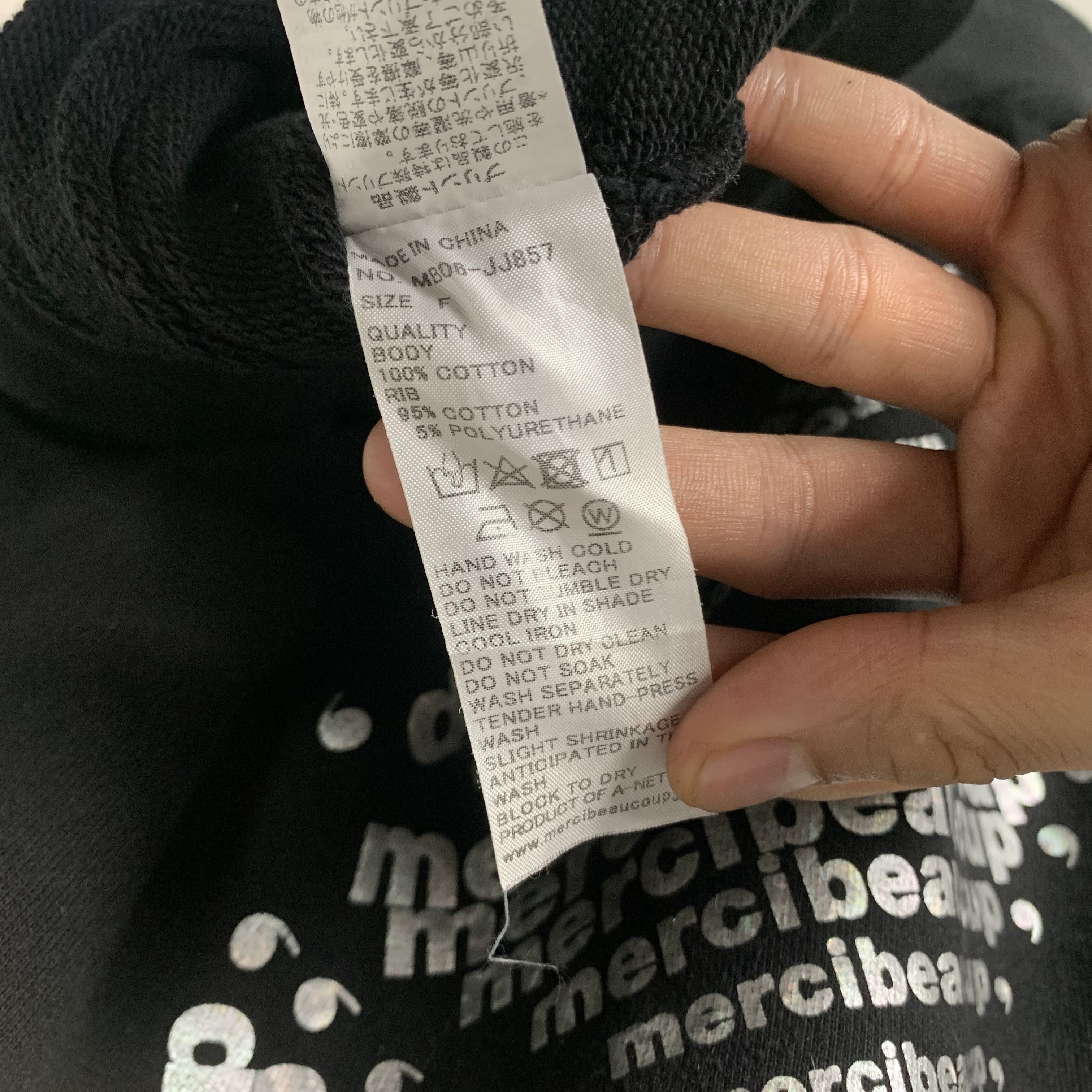mercibeaucoup Mercibeaucoup Issey Miyake Sweatshirt Crewneck Size US M / EU 48-50 / 2 - 5 Thumbnail