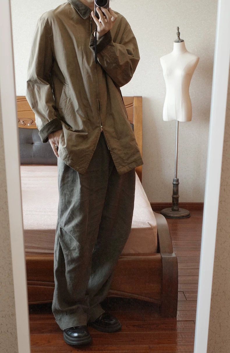 Yohji Yamamoto yohji yamamoto90s oil and wax cloth jacket 2503-Nextarrow Size US M / EU 48-50 / 2 - 8 Thumbnail