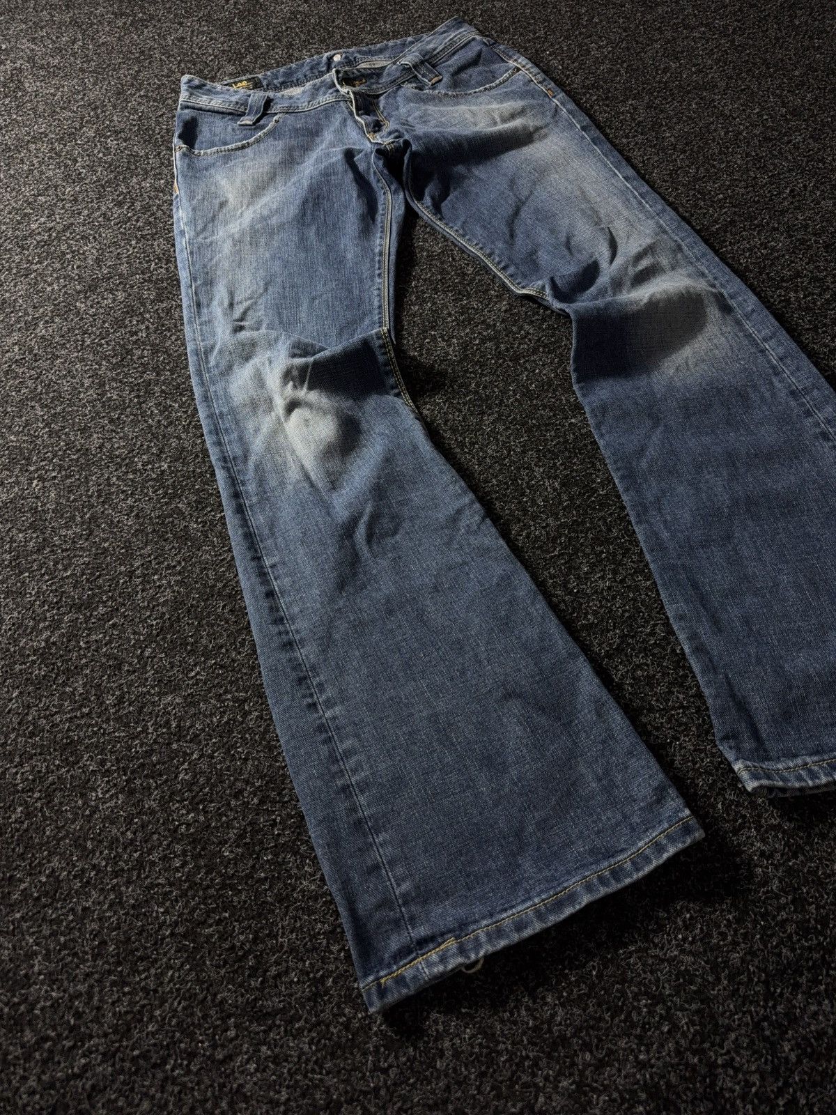 Hysteric Glamour × If Six Was Nine × Lee 2000s flared Lee denim pants jeans y2k Avant Garde style Size 30" / US 8 / IT 44 - 3 Thumbnail