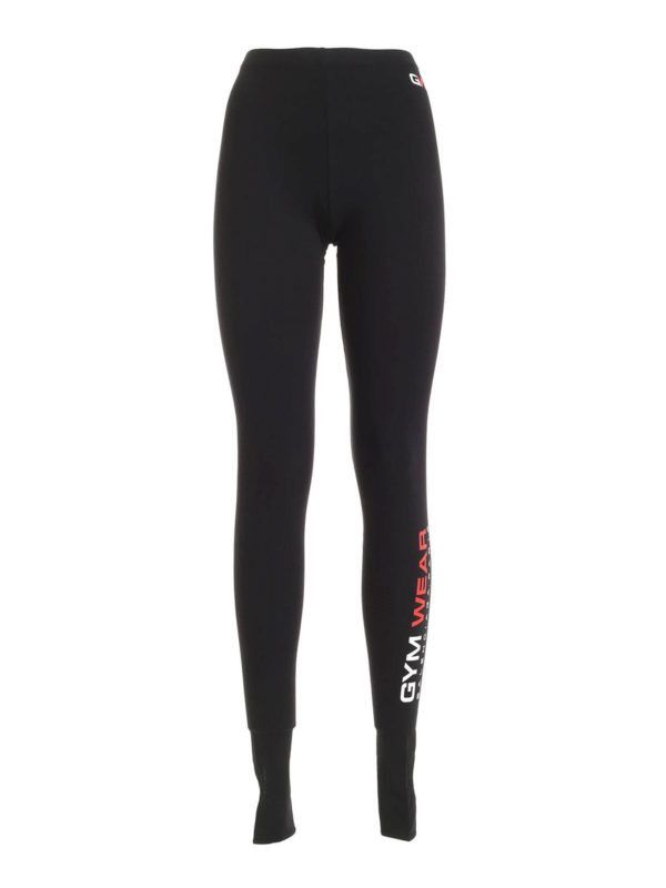 Balenciaga o1mle1224 Dynasty Legging in Black Size 26" / US 2 / IT 38 - 1 Thumbnail