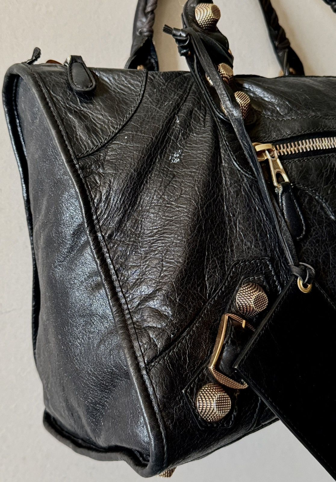 Balenciaga Balenciaga - 2000’s - Classic Le City - Lambskin Work Bag Size ONE SIZE - 4 Thumbnail