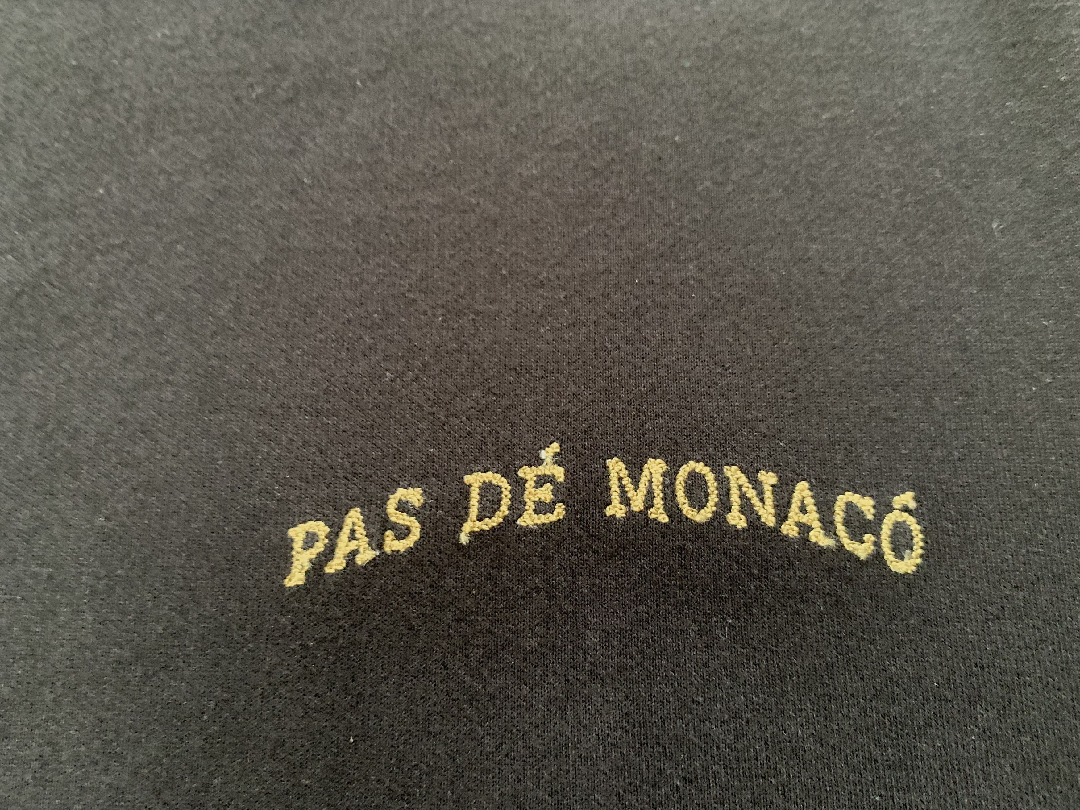 Other Pas De Monaco Black Graphic T-Shirt Size US XL / EU 56 / 4 - 6 Thumbnail