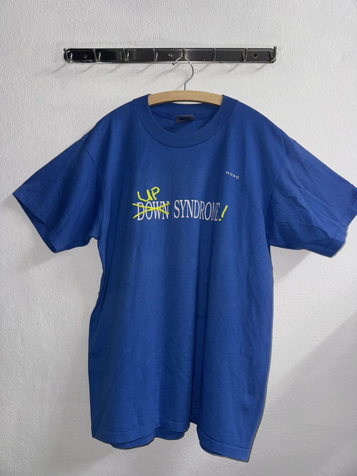Tultex Up syndrome parody tee vintage Size US XL / EU 56 / 4 - 1 Thumbnail