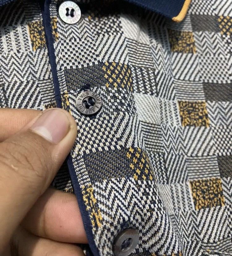 Yves Saint Laurent Yves Saint Laurent Patren Long Sleeve Polos Size US S / EU 44-46 / 1 - 2 Thumbnail