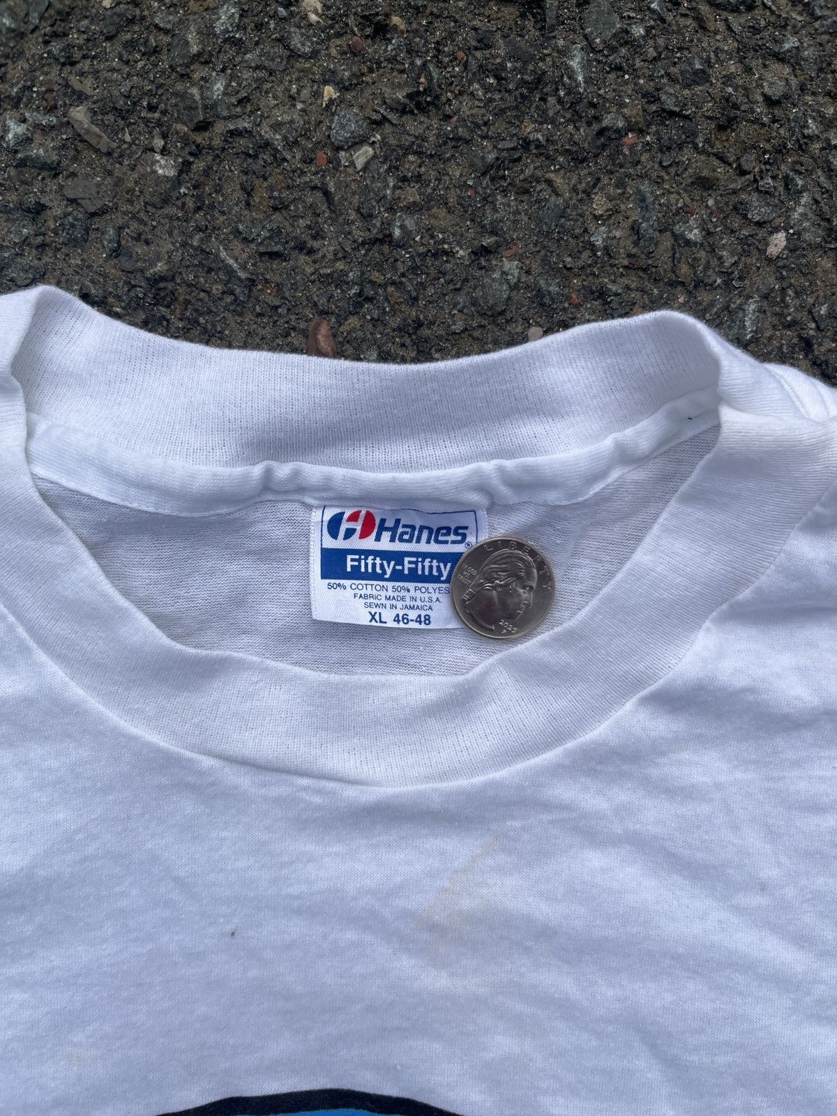 Vintage Martin Marietta Texas Instruments Vintage War Tee Size US XL / EU 56 / 4 - 3 Thumbnail