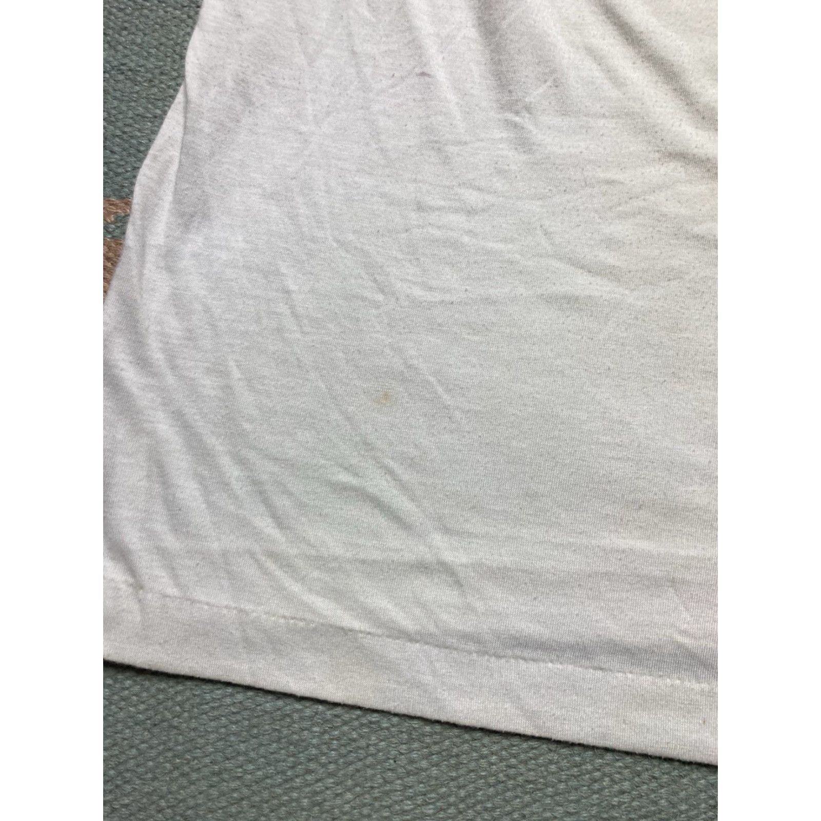 Vintage VINTAGE BRUT Polo Shirt Short Sleeve Striped Ringer White Large Adult Mens 1970s Size US L / EU 52-54 / 3 - 2 Thumbnail