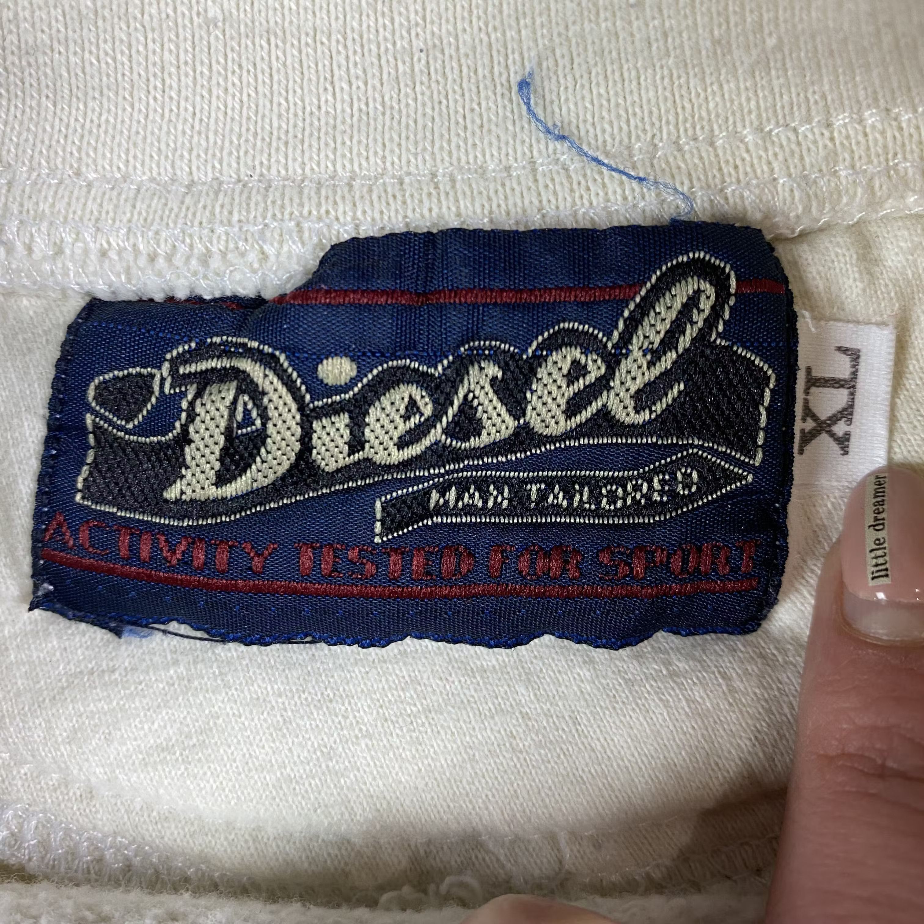 Diesel × Vintage Mens Sweatshirt Diesel Vintage Big Print Size XL Size US XL / EU 56 / 4 - 5 Thumbnail