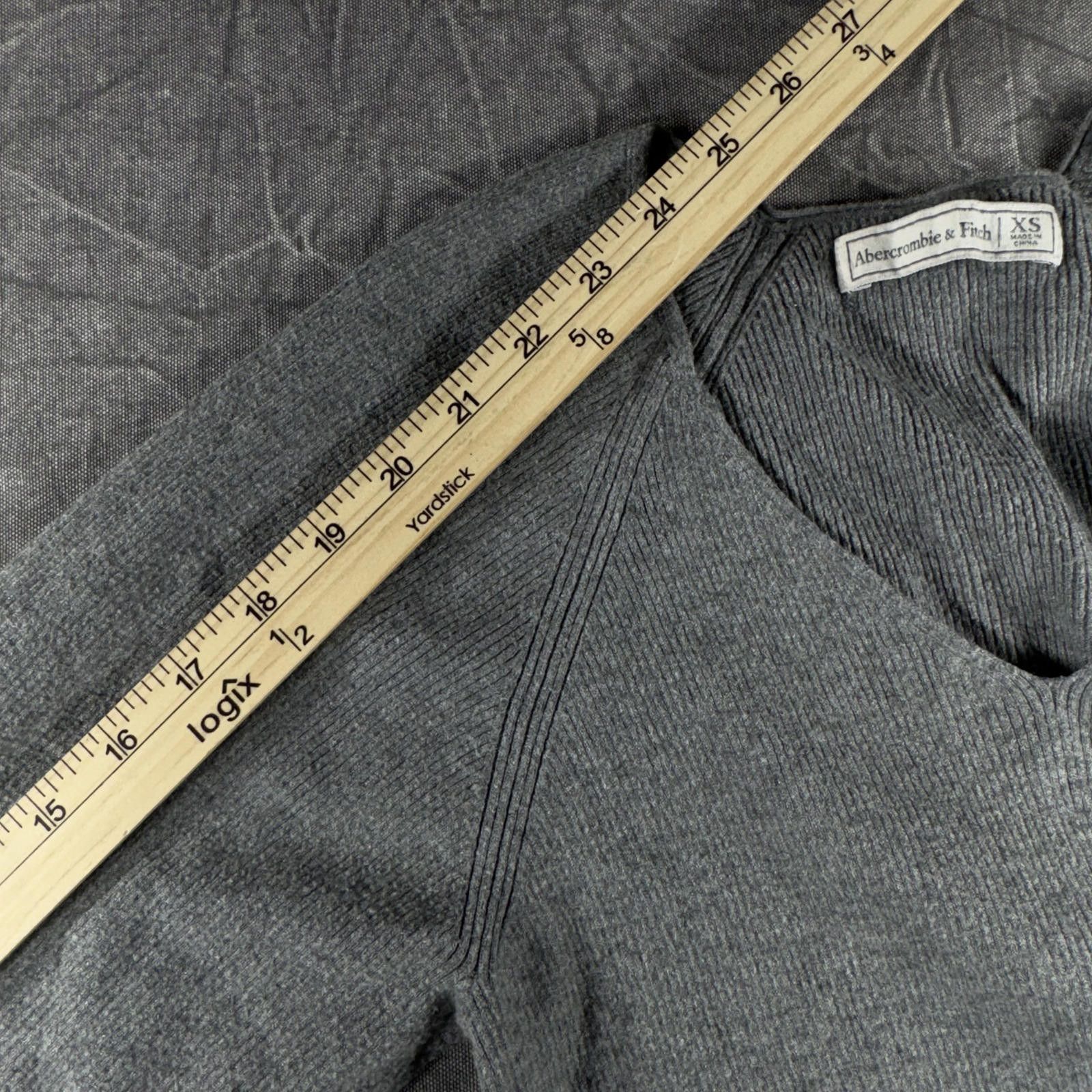 Abercrombie & Fitch Abercrombie Sweater Women's XS Gray Size XS / US 0-2 / IT 36-38 - 5 Thumbnail