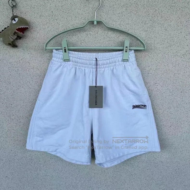 Balenciaga Balenciaga Gray Blue Coke Shorts XS. Size US 31 - 1 Thumbnail