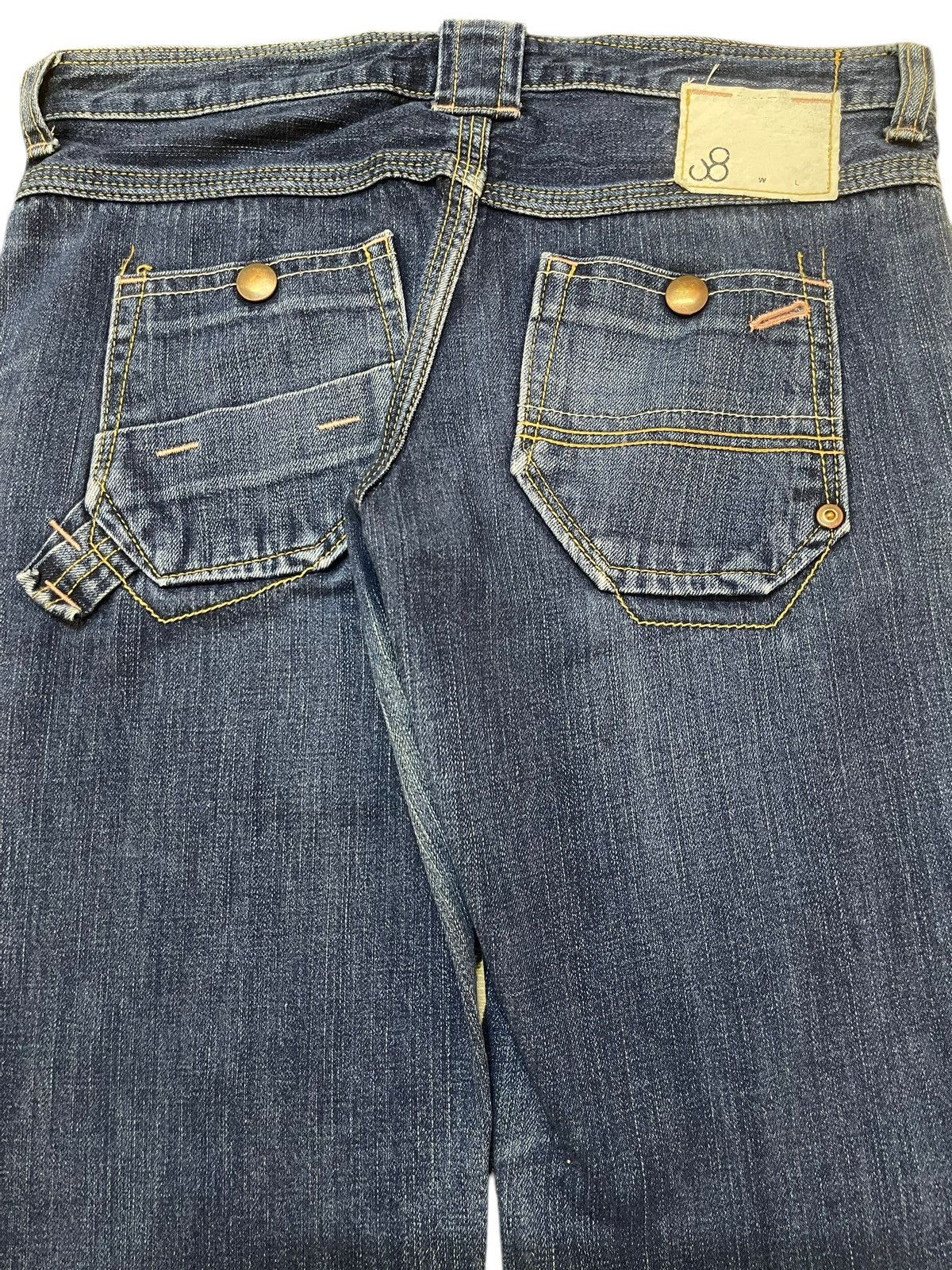 Johnbull Vintage Japan John Bull Faded Wash Baggy Style Jeans Size US 32 / EU 48 - 6 Thumbnail