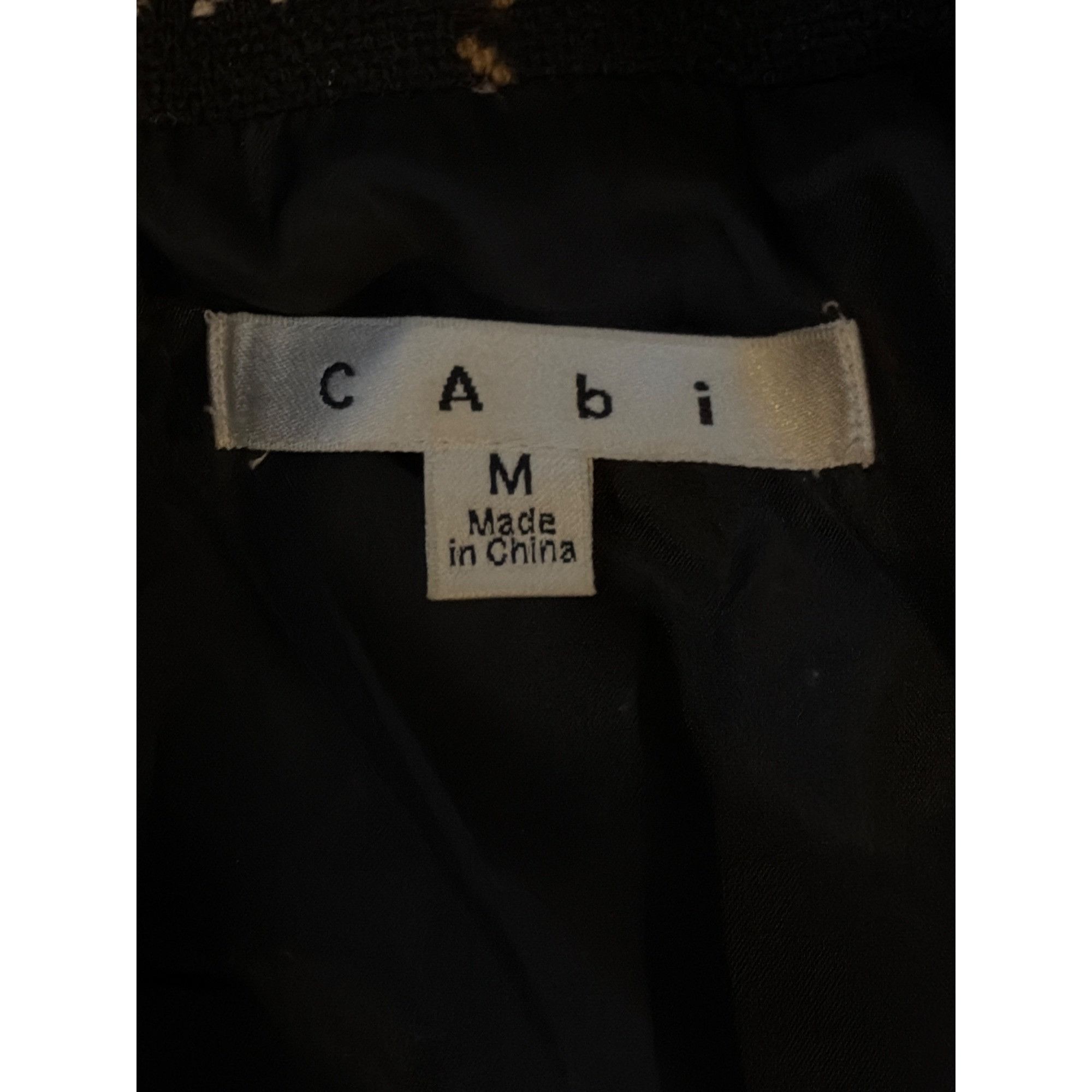 Other CAbi Black Plaid Moto Vest Style 517 Medium Size M / US 6-8 / IT 42-44 - 7 Thumbnail