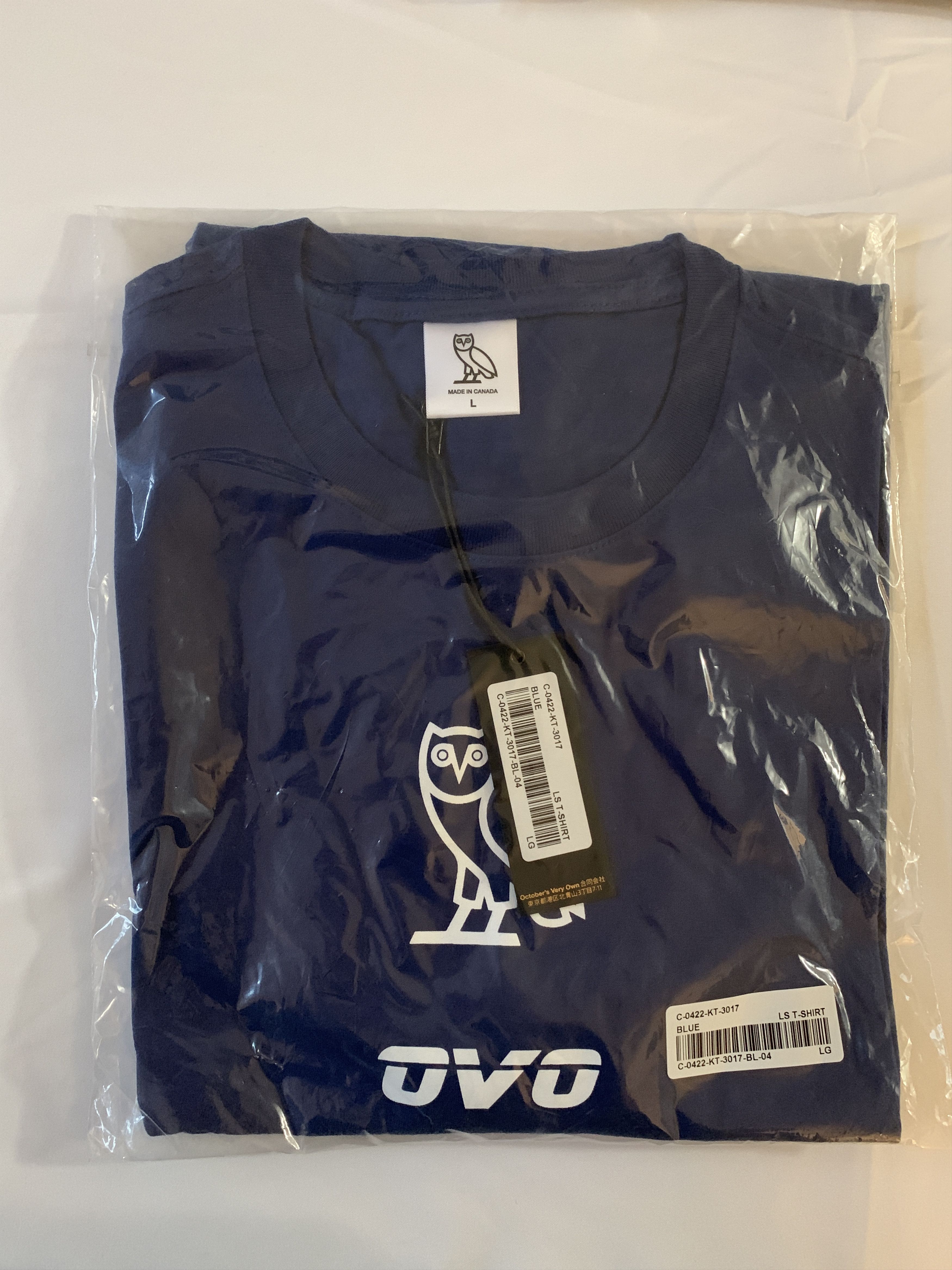 Drake OVO x NHL xToronto Maple Leafs Banner Longsleeve T-Shirt Size US L / EU 52-54 / 3 - 1 Thumbnail