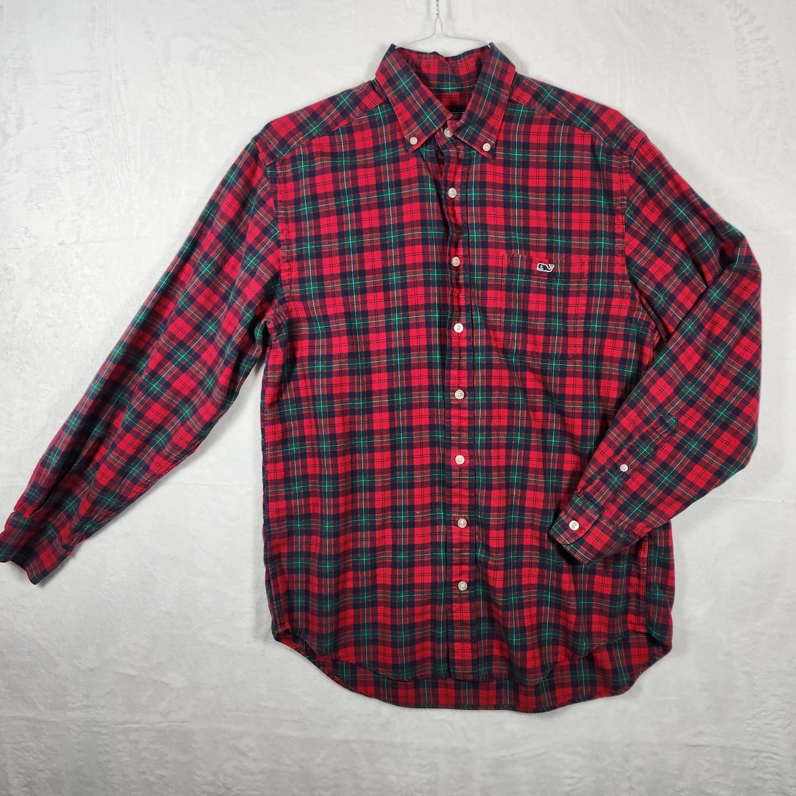 Vineyard Vines Vineyard Vines Plaid Flannel Tucker Shirt Mens Size Medium Size US M / EU 48-50 / 2 - 1 Thumbnail