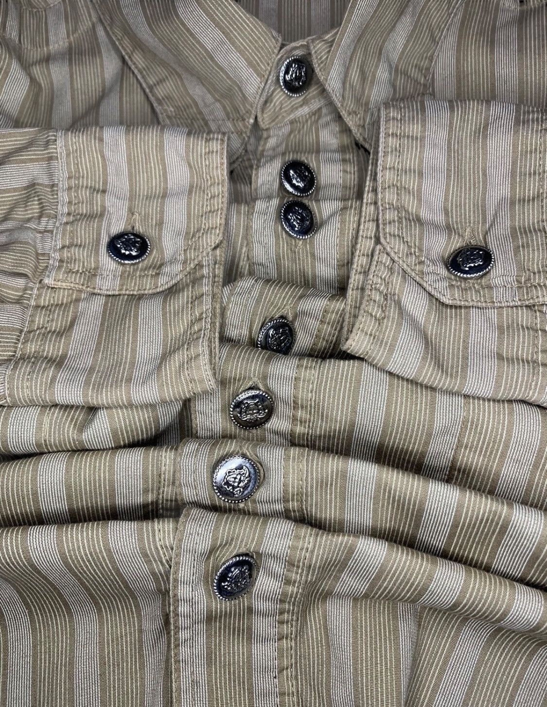 Versace 🔥Versace striped button down shirt Size US L / EU 52-54 / 3 - 8 Thumbnail