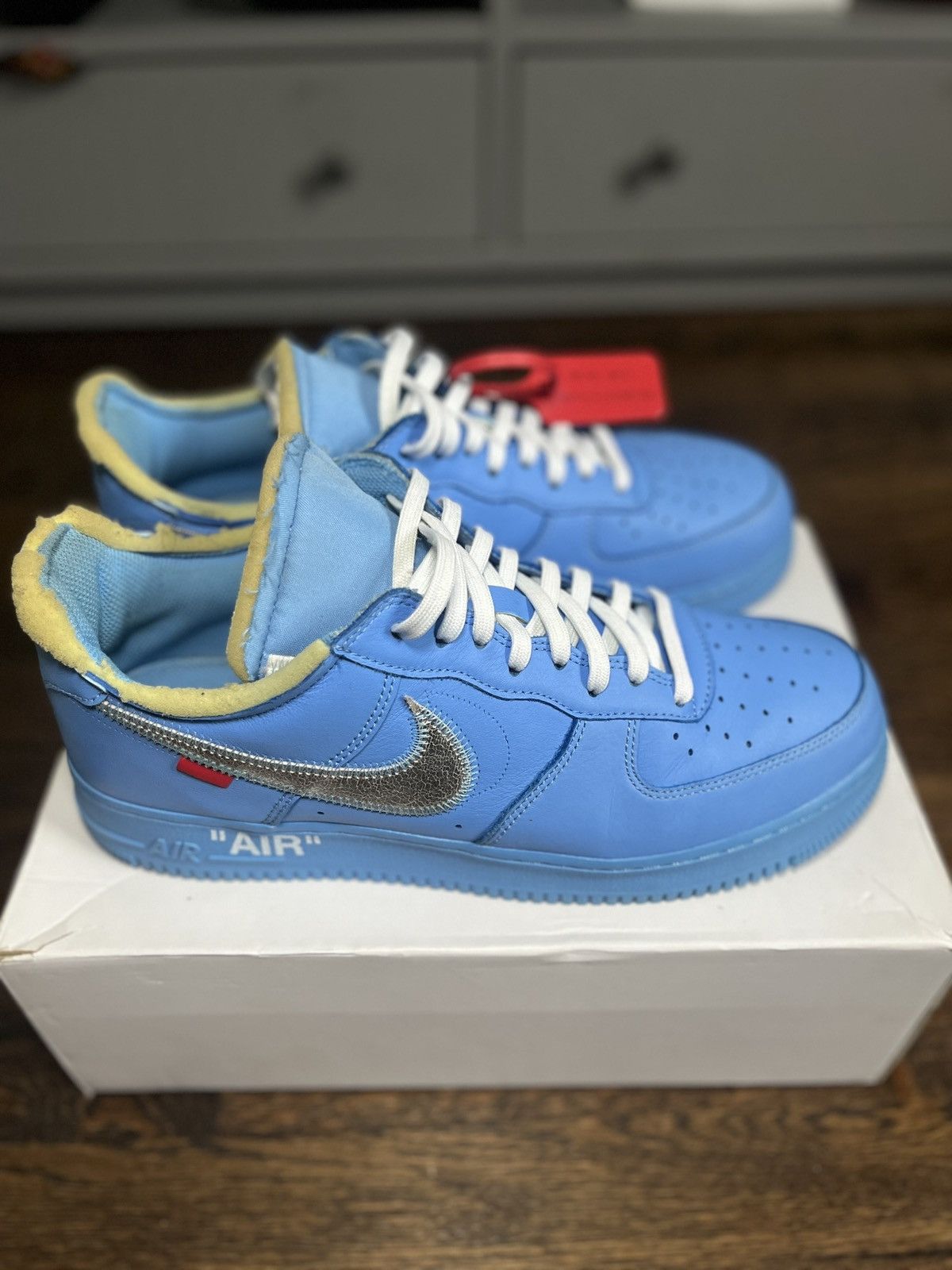 Nike × Off-White Nike Air Force 1 | Off-White “MCA” Size US 11.5 / EU 44-45 - 1 Thumbnail