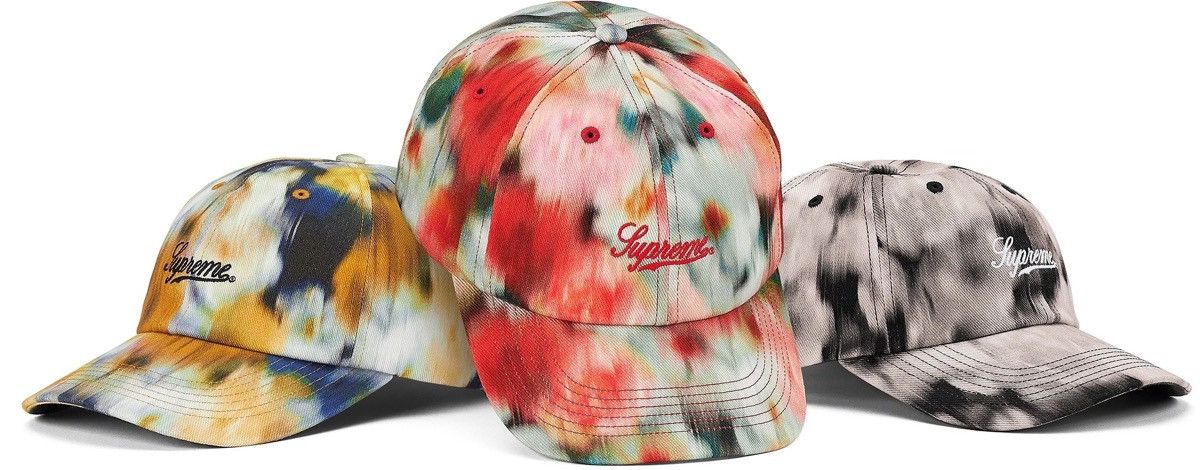 Supreme Supreme Liberty Floral 6 Panel Cap Hat Red SS20 One Size OS Size ONE SIZE - 5 Thumbnail