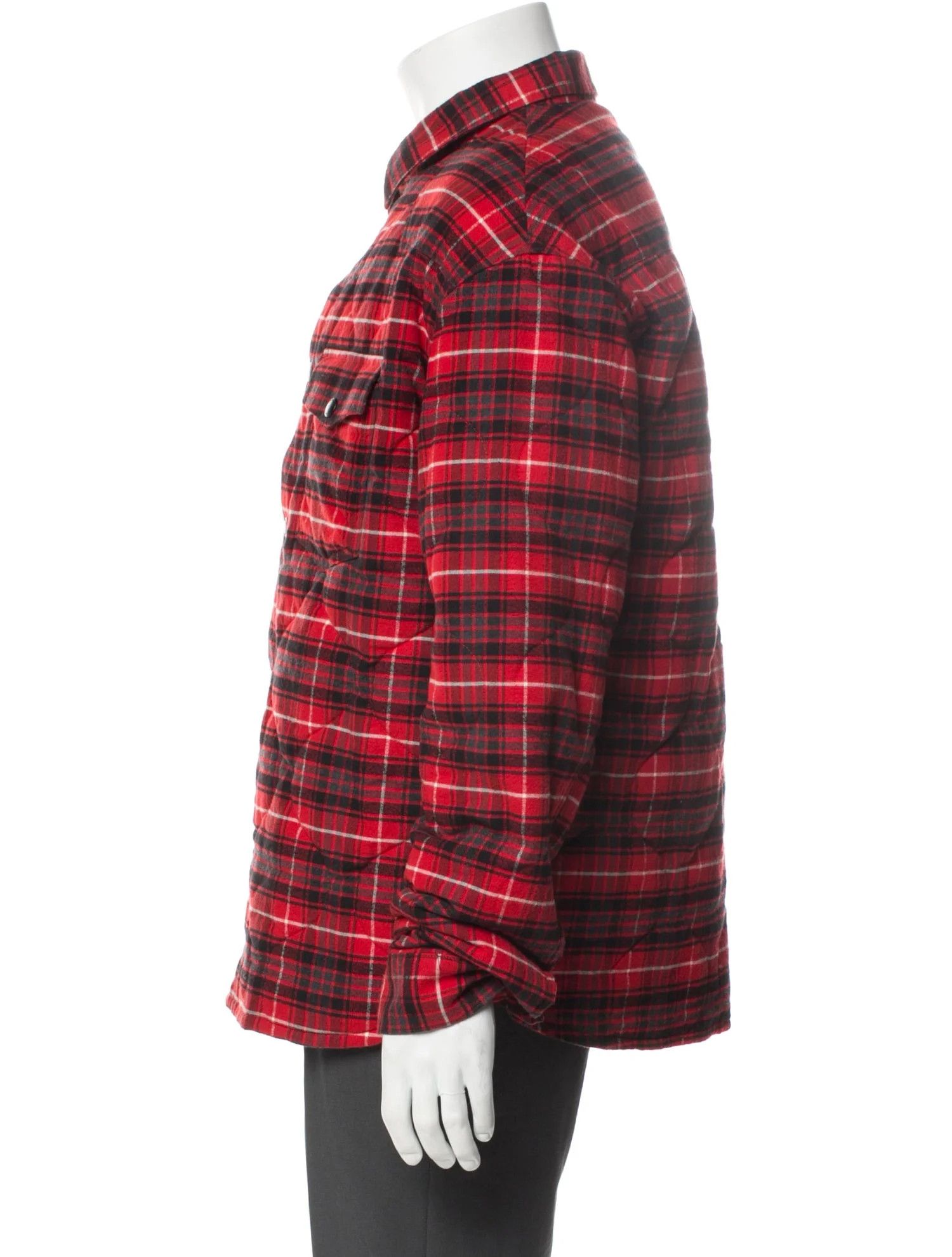 The Kooples The Kooples Plaid Checkered Trucker Jacket Size US L / EU 52-54 / 3 - 2 Thumbnail