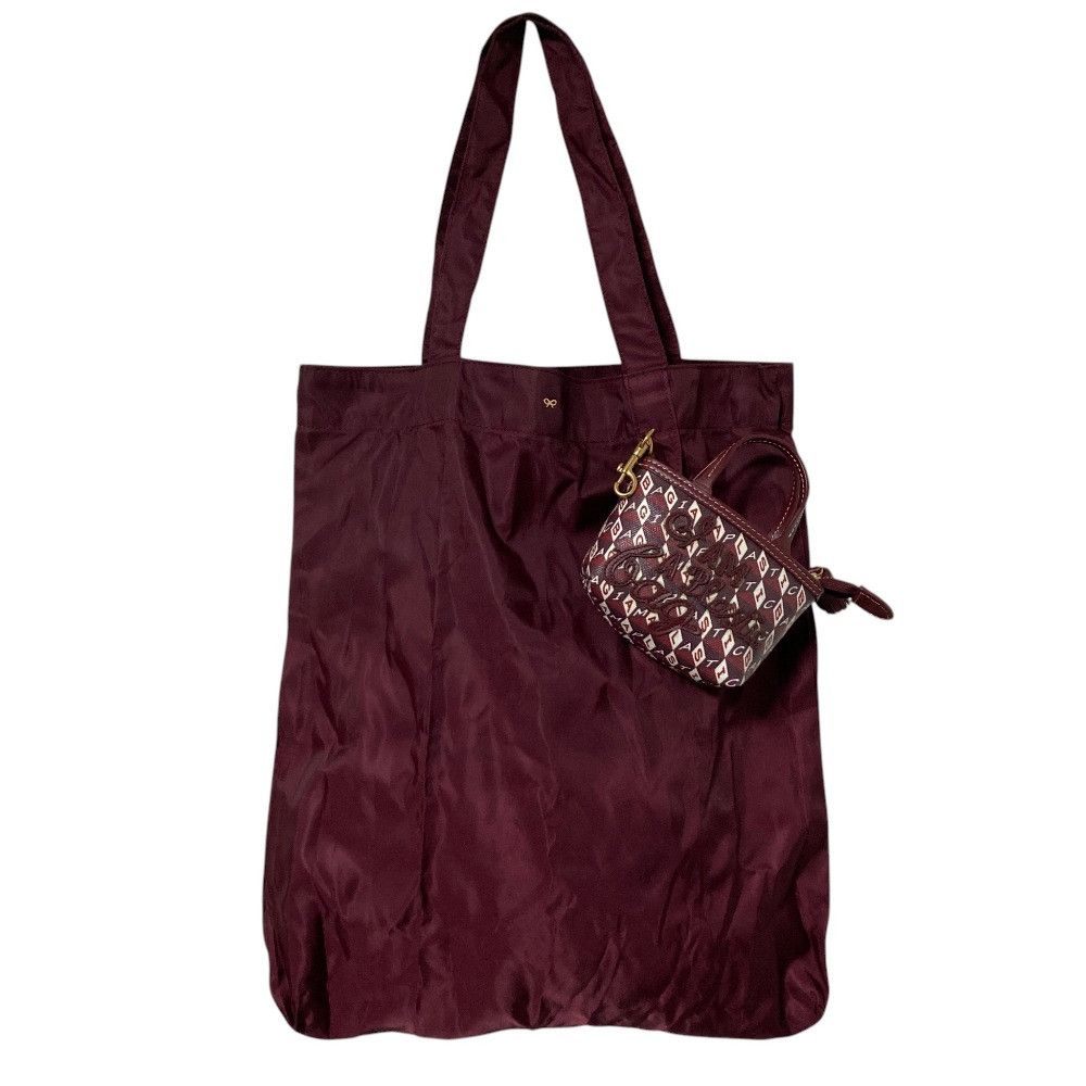 Other Other Anya Hindmarch I Am A Plastic Bag Shopper Textile Tote Bag DUTY FREE for USA Size ONE SIZE - 1 Thumbnail