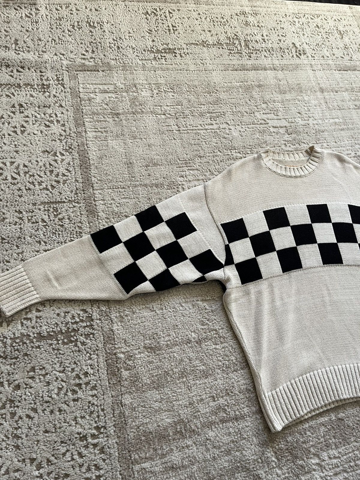 Kapital Kapital Checkerboard Knit Sweater Size US S / EU 44-46 / 1 - 3 Thumbnail