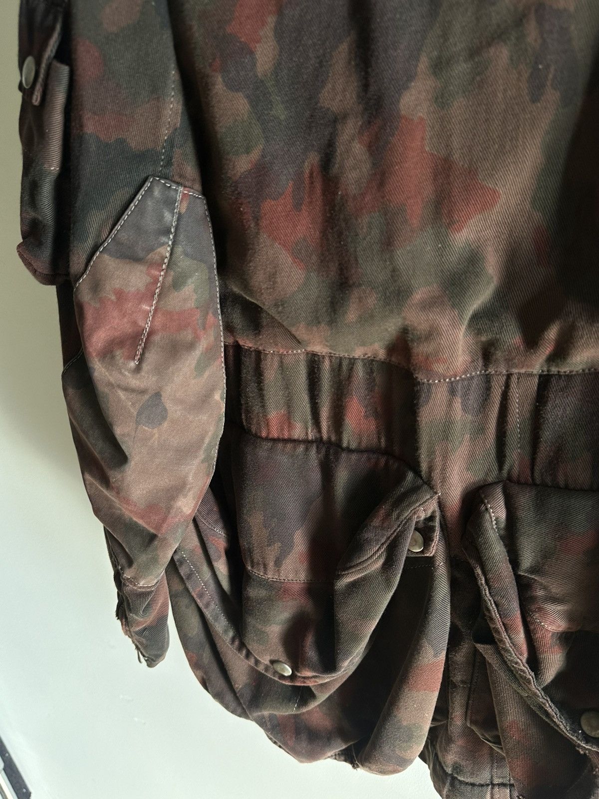 Vintage vintage Swiss Army alpineflauge Parka overdyed Size US L / EU 52-54 / 3 - 4 Thumbnail