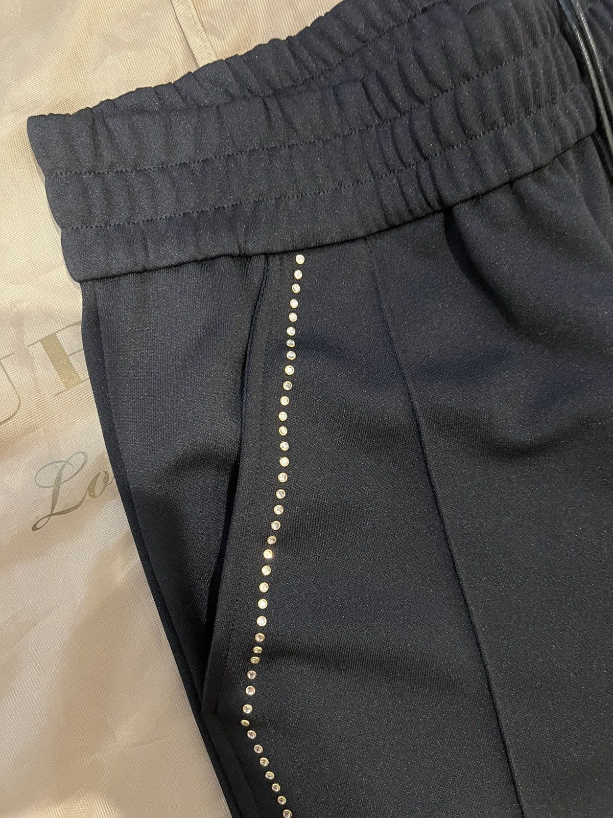 Palm Angels Palm Angeles MONOGRAM STUD TRACK PANTS size M Size US 34 / EU 50 - 2 Thumbnail