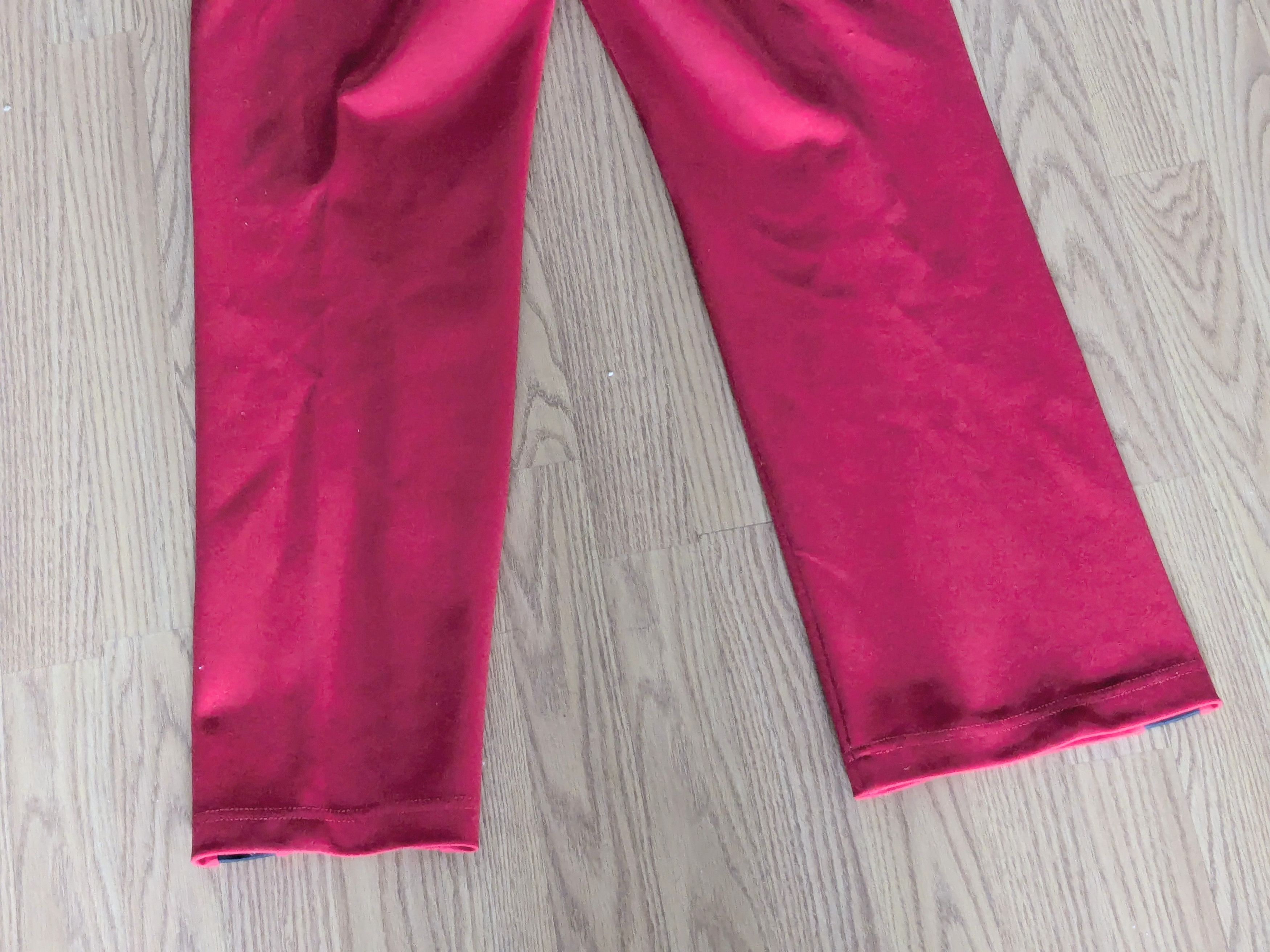 Maison Margiela Maison Margiela Track Pants Red Black Pleated 46 Straight Size US 30 / EU 46 - 7 Thumbnail