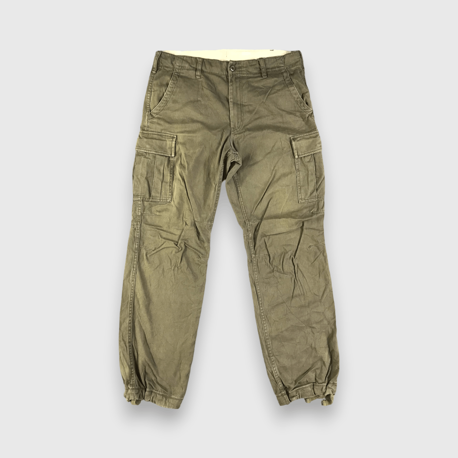 Japanese Brand × Uniqlo Uniqlo Cargo Pants Multipocket Parachute Trousers -J2718 Size US 36 / EU 52 - 1 Thumbnail