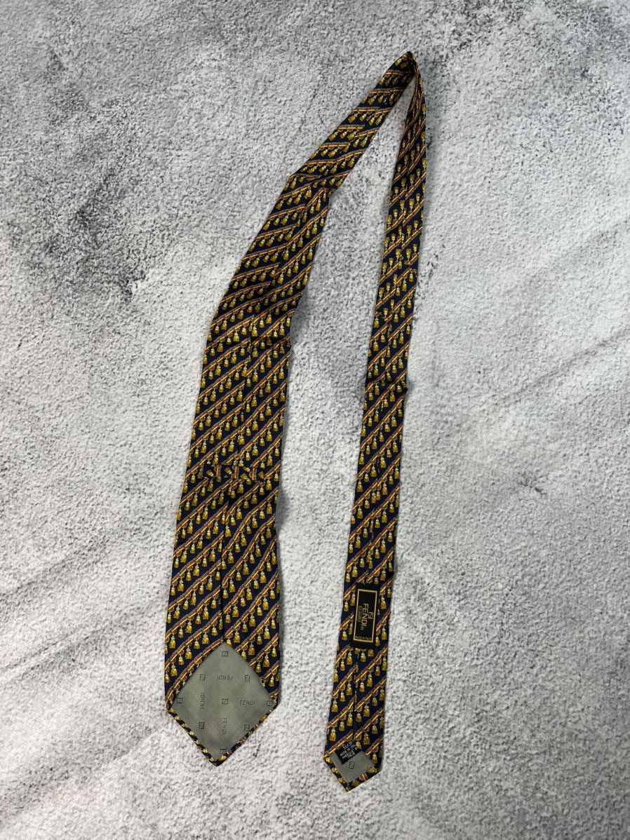 Fendi Vintage Fendi Roma luxury tie Size ONE SIZE - 3 Thumbnail