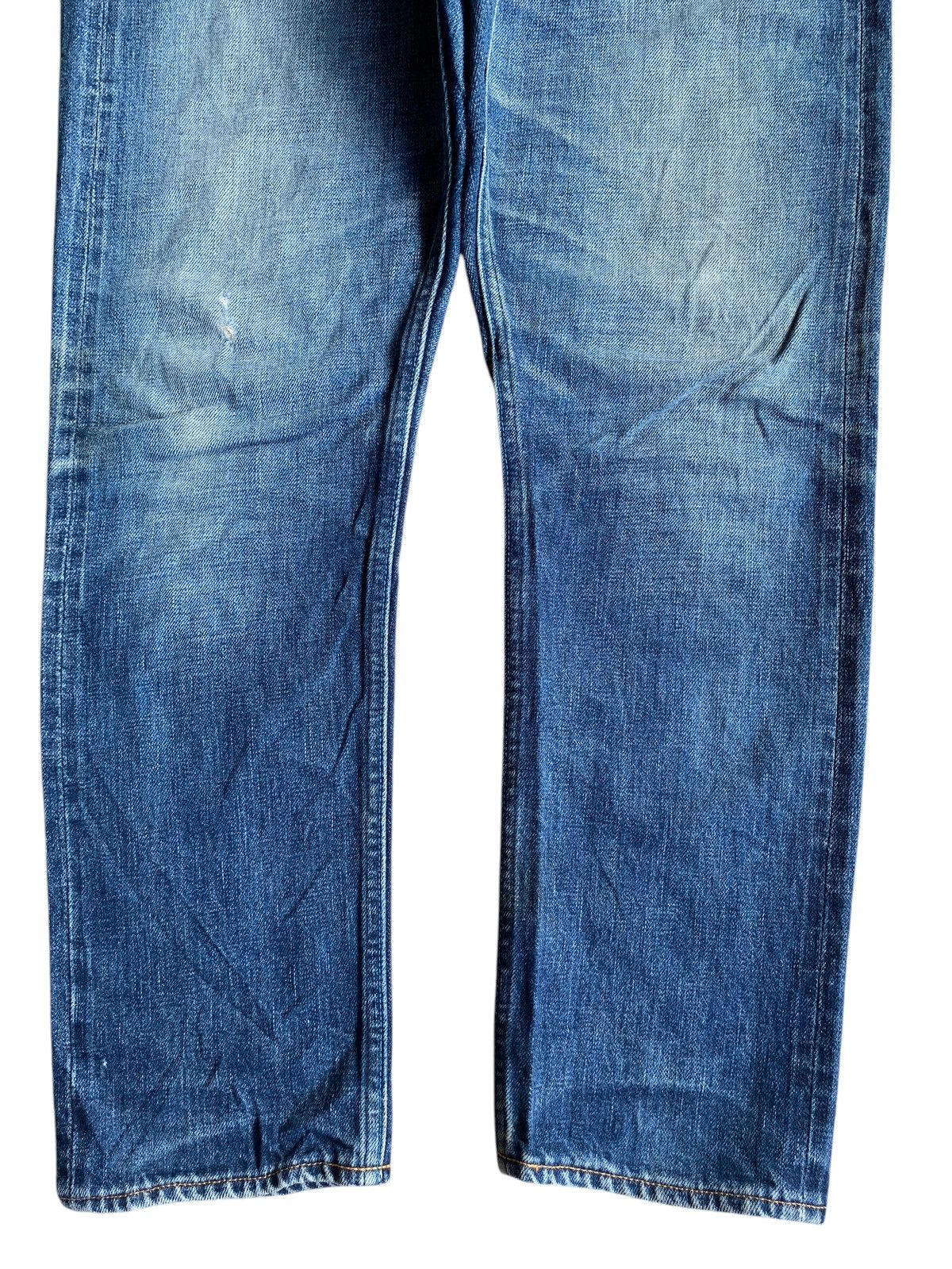 Japanese Brand × Kapital × Vintage JAPAN BLUE JEANS SELVEDGE DISTRESSED DENIM Size US 33 - 7 Thumbnail