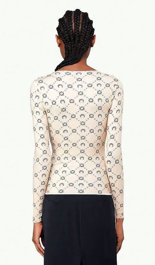 Marine Serre Second skin monogrammed top Size XS / US 0-2 / IT 36-38 - 20 Thumbnail