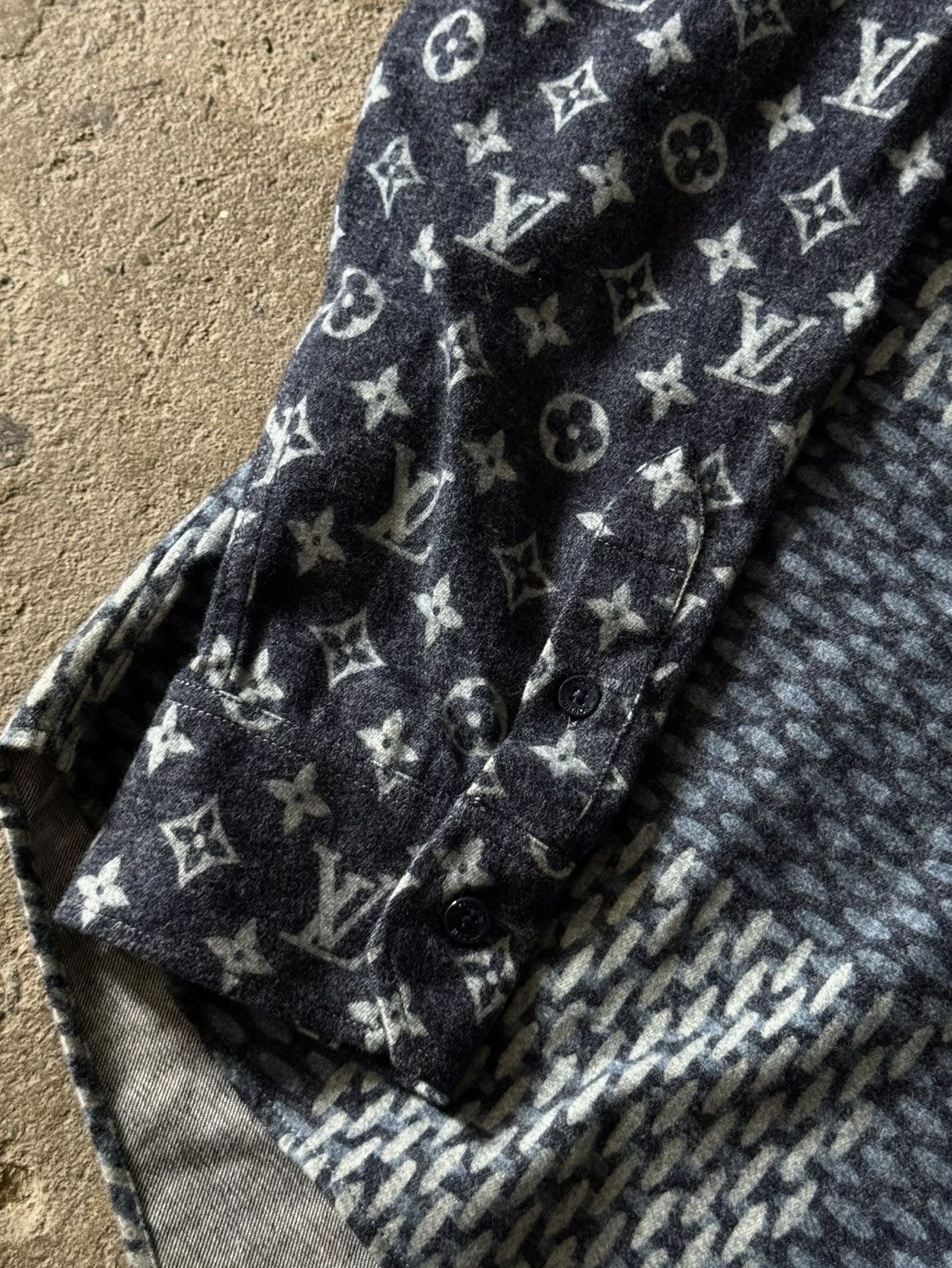 Louis Vuitton Louis Vuitton - Virgil Abloh / Nigo - SS20 - Flannel Shirt Size US XXL / EU 58 / 5 - 7 Thumbnail