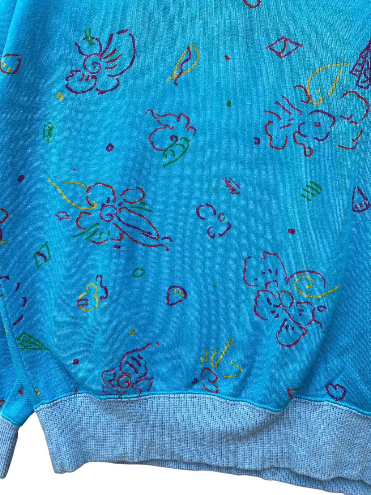 Vintage Vintage Peter Max 1991 Art Sweatshirt Size US M / EU 48-50 / 2 - 4 Thumbnail