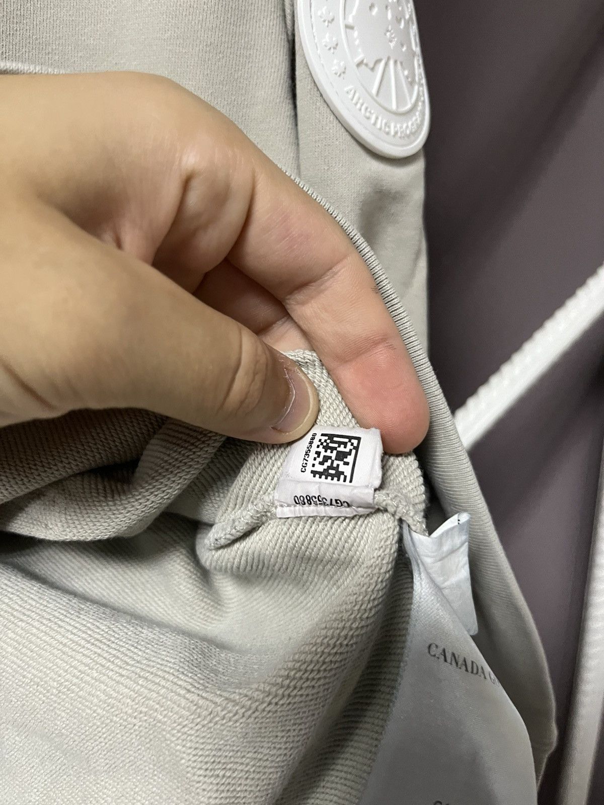 Canada Goose Canada Goose Beige Hoodie Size US XS / EU 42 / 0 - 11 Thumbnail