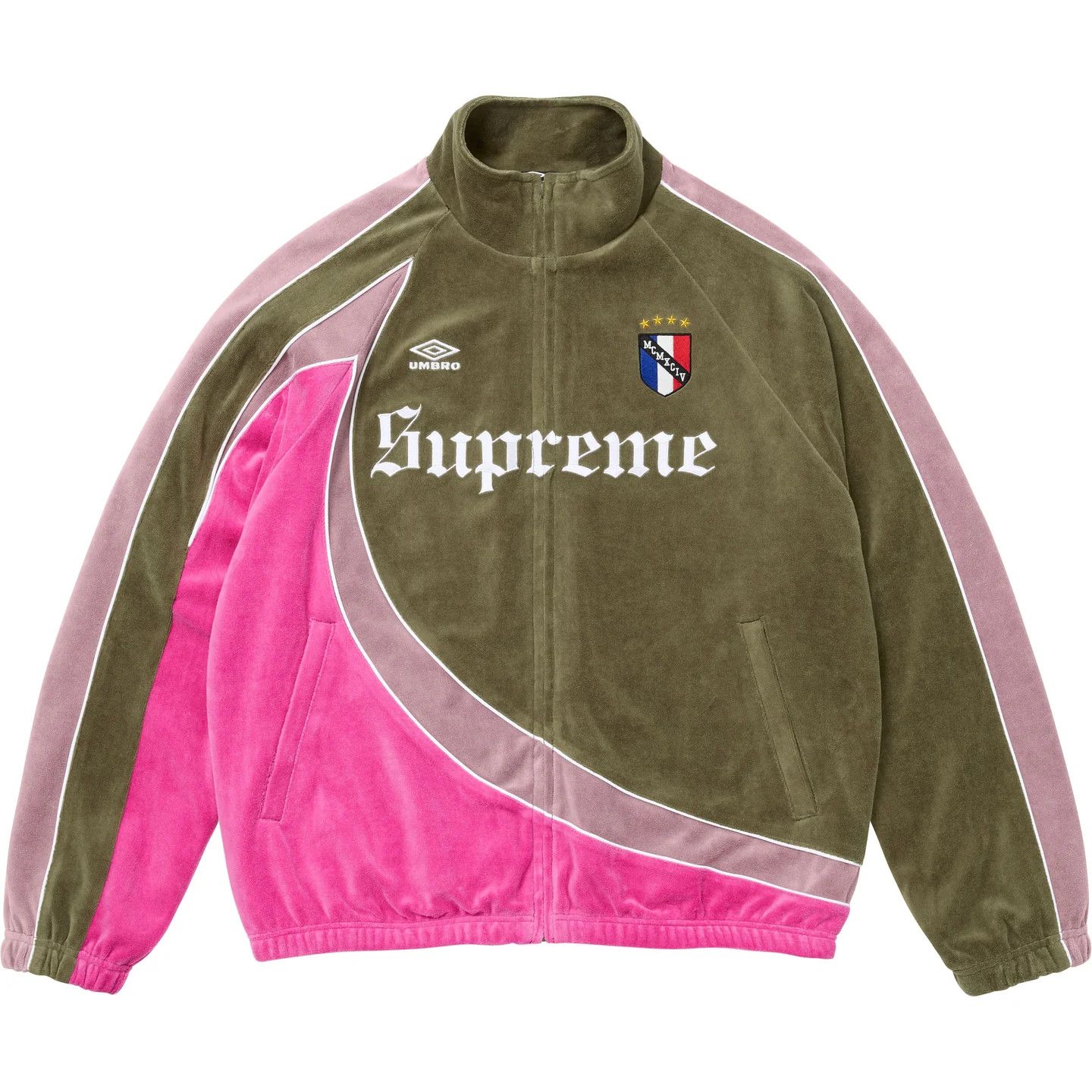Supreme Supreme Umbro Track Jacket Dusty Plum | Grailed