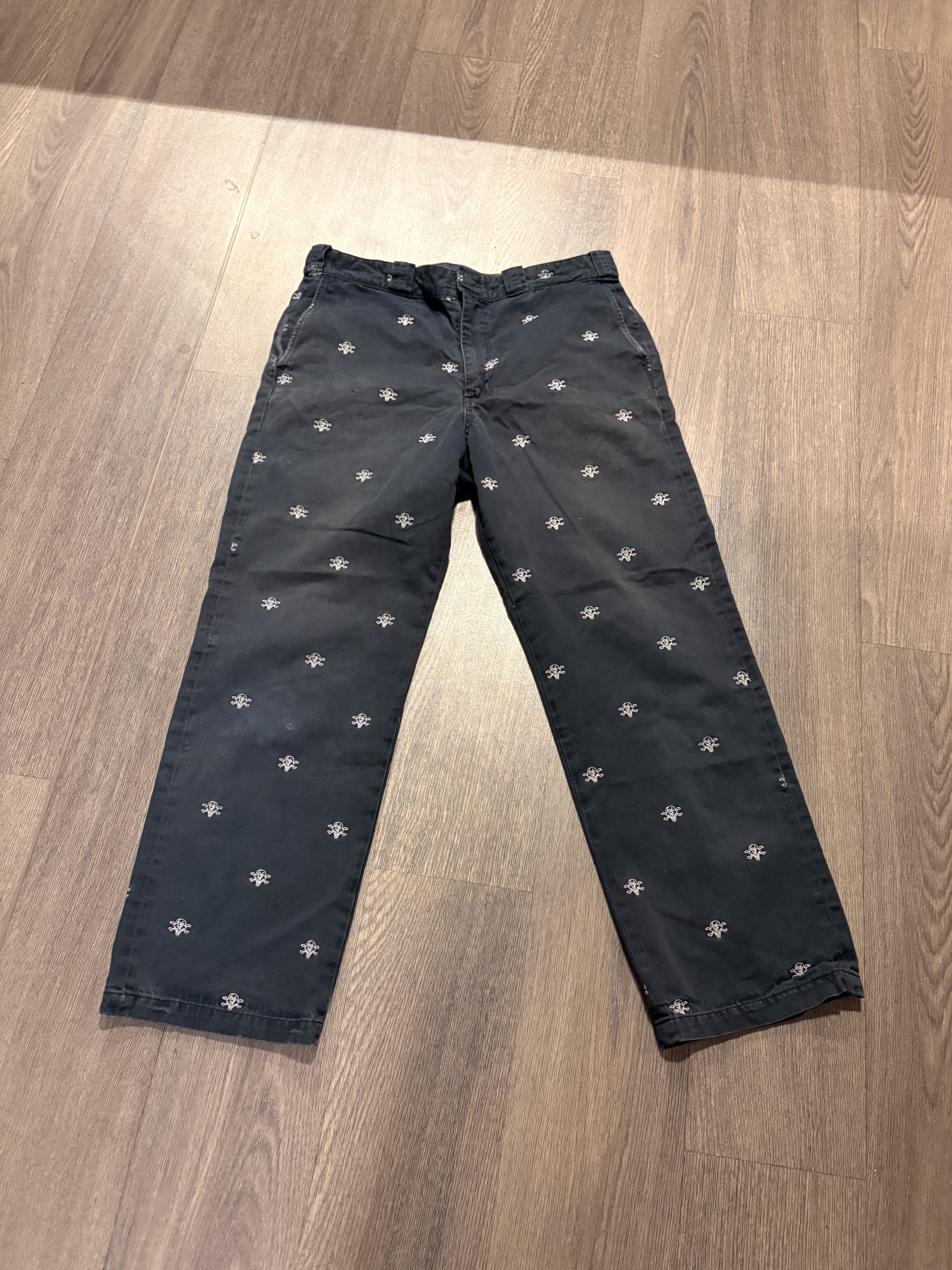 Billionaire Boys Club BBC "Bones & Cones" embroidered trousers Size US 31 - 2 Thumbnail