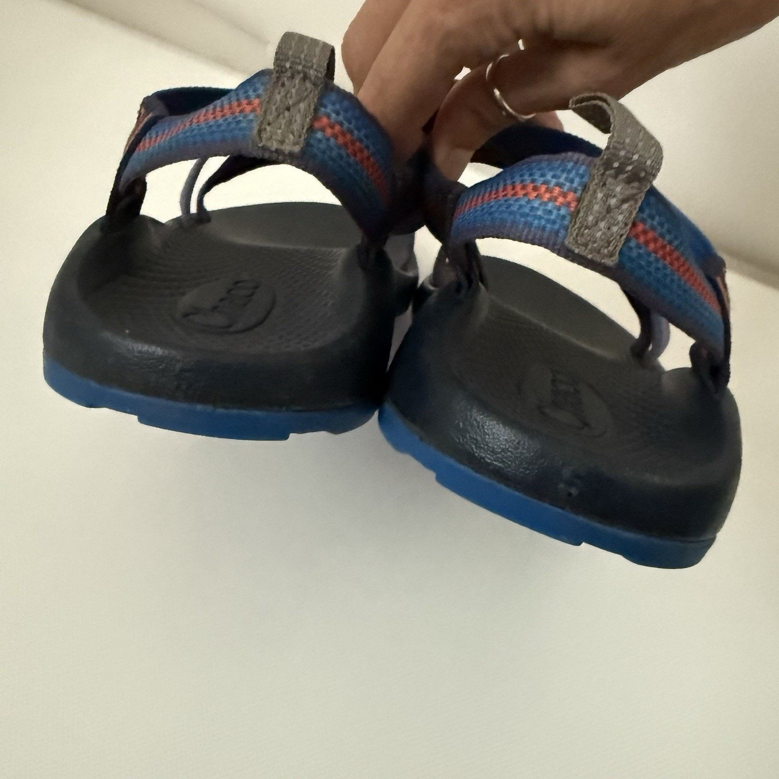Chaco Chaco Kids Z/1 Ecotread Sandals in Split Blue & Orange 5y 7w Size US 5 / IT 35 - 3 Thumbnail