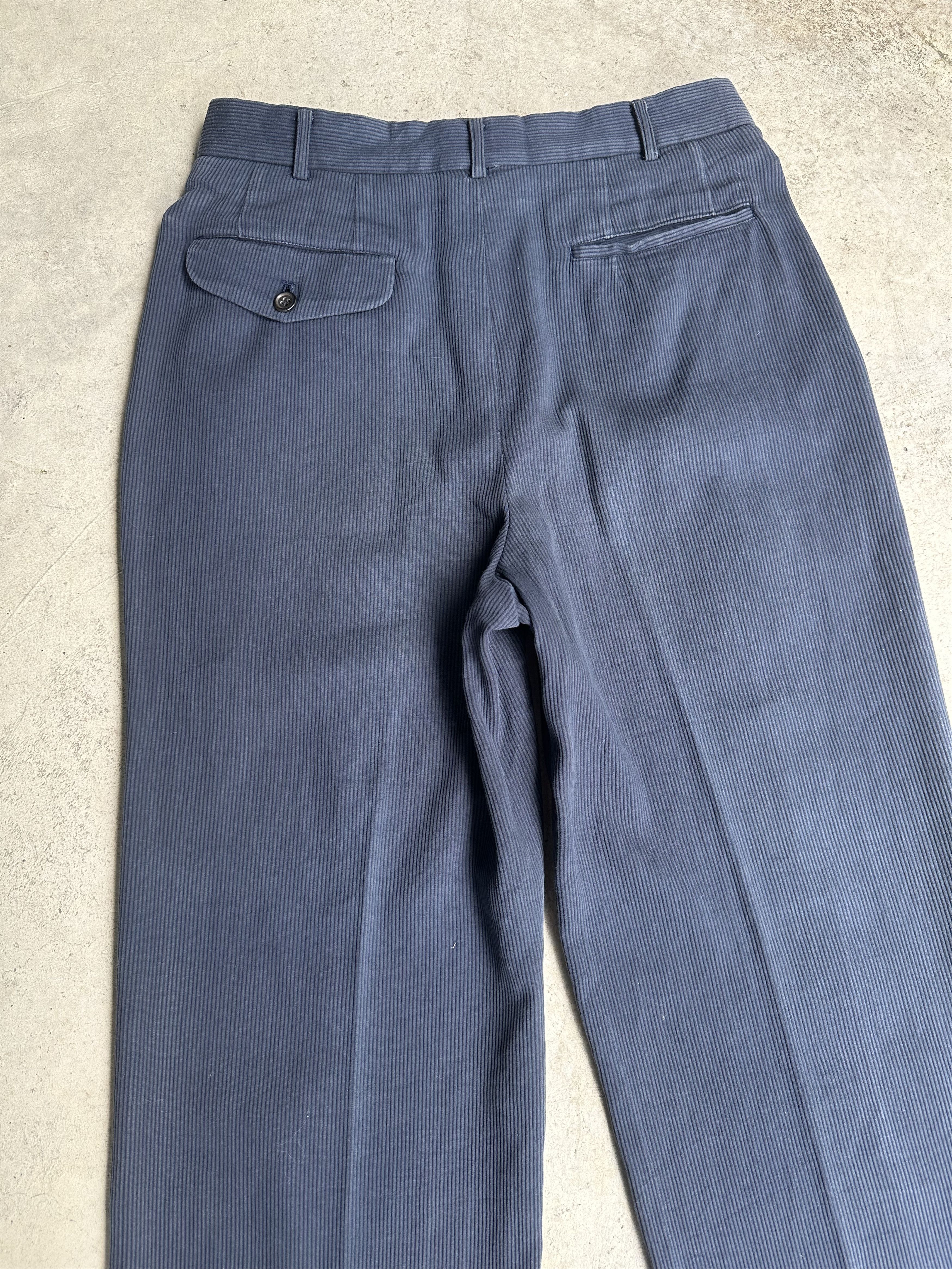 Comme des Garcons Homme Vintage 80s Comme Des Garçons Homme Cuduroy Trousers Pants Size US 30 / EU 46 - 10 Thumbnail
