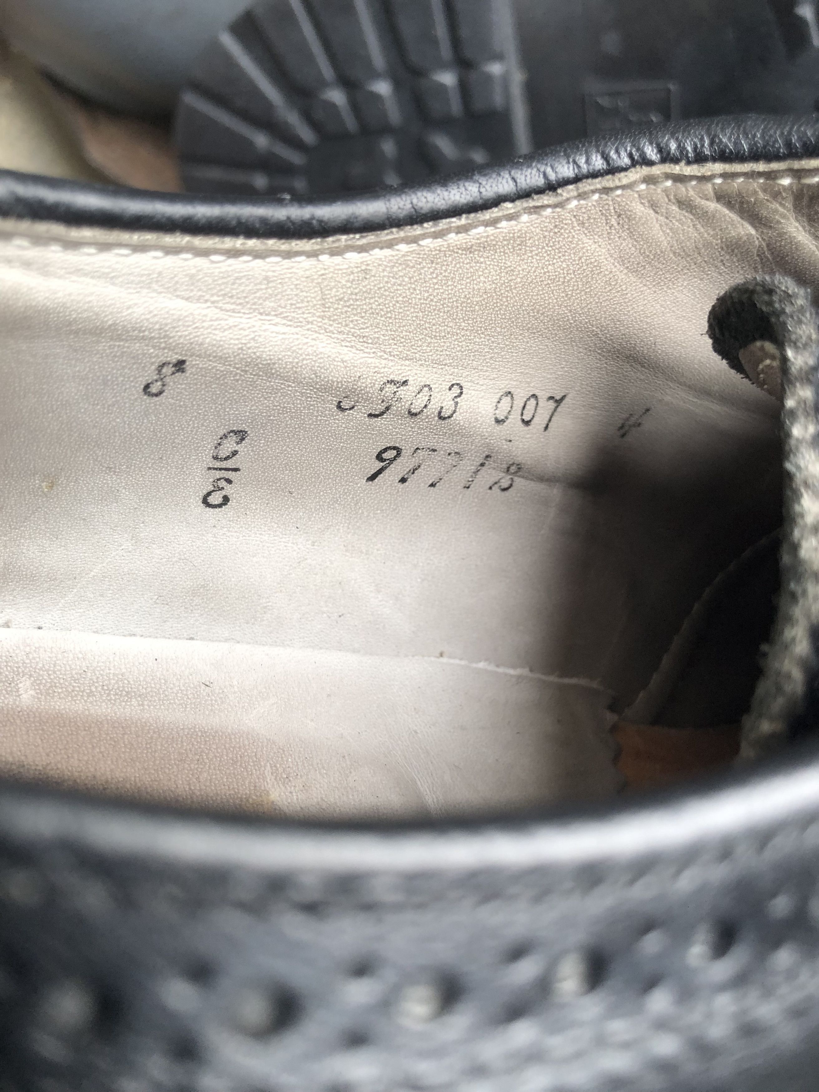 Alden Alden 97918 Black Leather Men’s Wingtip shoes Size 8 C/Em Size US 8 / EU 41 - 9 Thumbnail