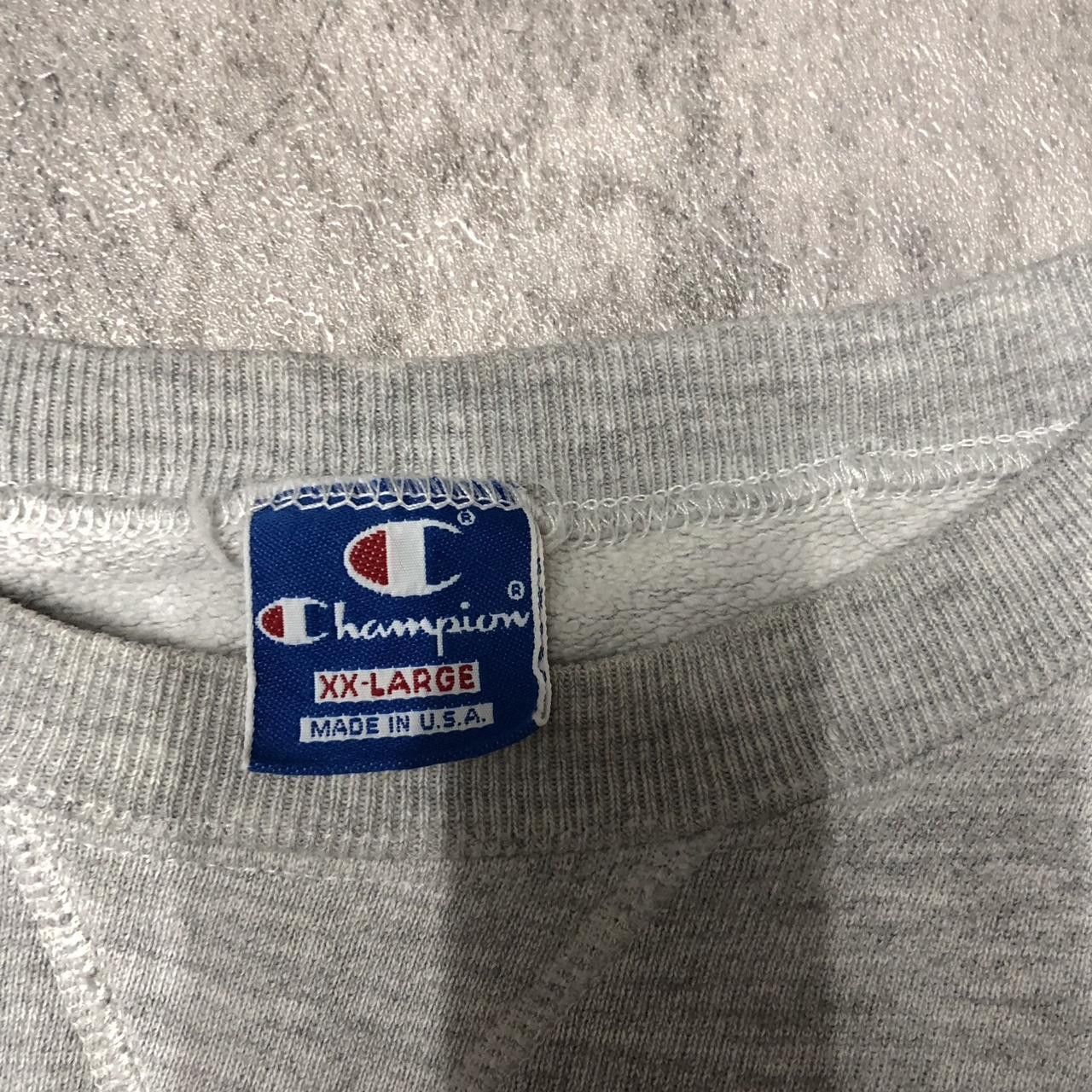 Champion Champion grey sweatshirt with red Indiana University Size US XXL / EU 58 / 5 - 5 Thumbnail
