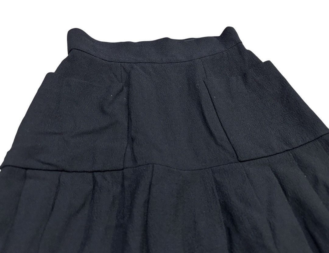Chanel 🔥Archived Vintage Chanel Wool Pleated Skirt 1990 Karl Era Size 27" / US 4 / IT 40 - 5 Thumbnail