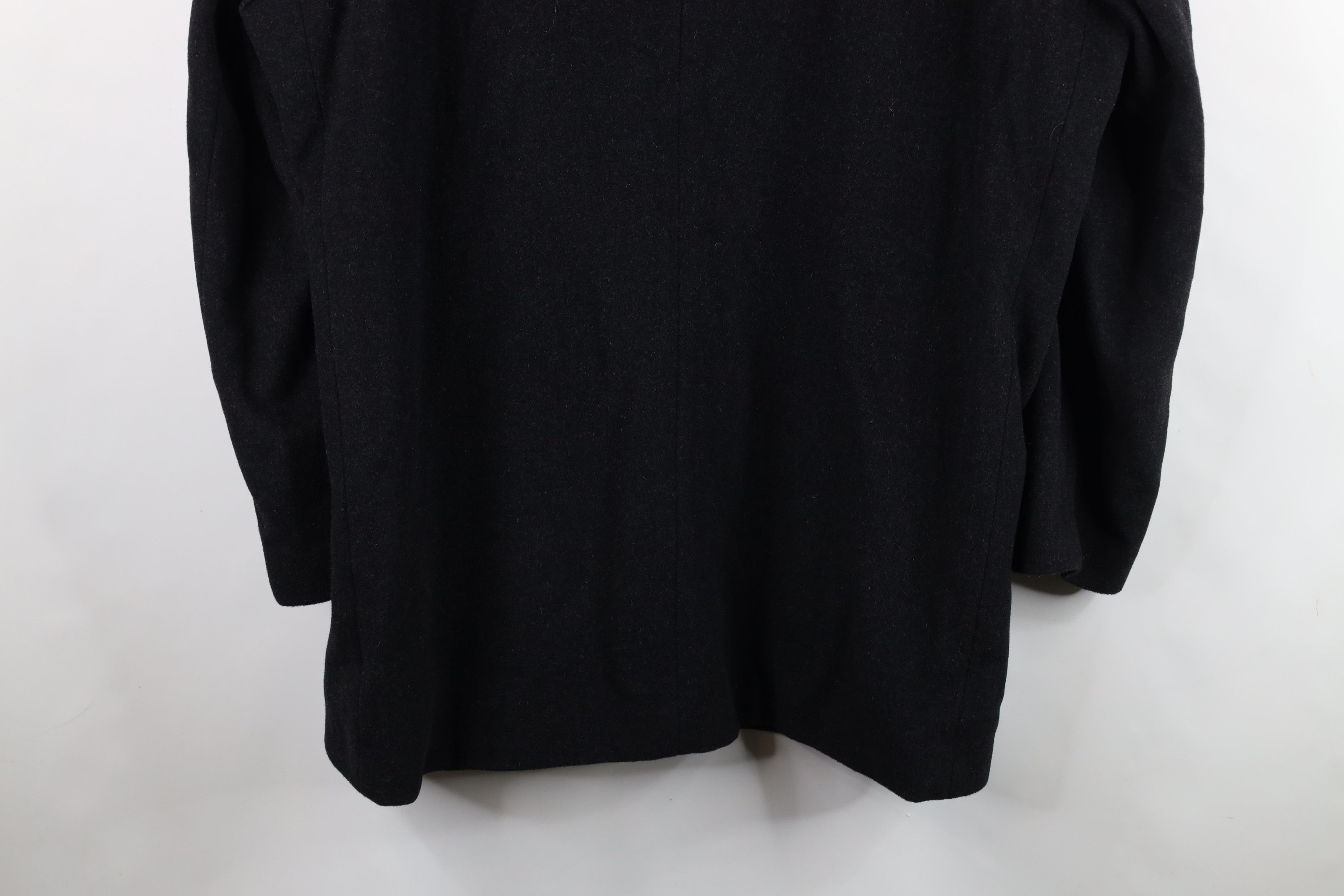 Vintage Vintage 90s Streetwear Button Collared Overcoat Jacket Gray Size US XXL / EU 58 / 5 - 15 Thumbnail